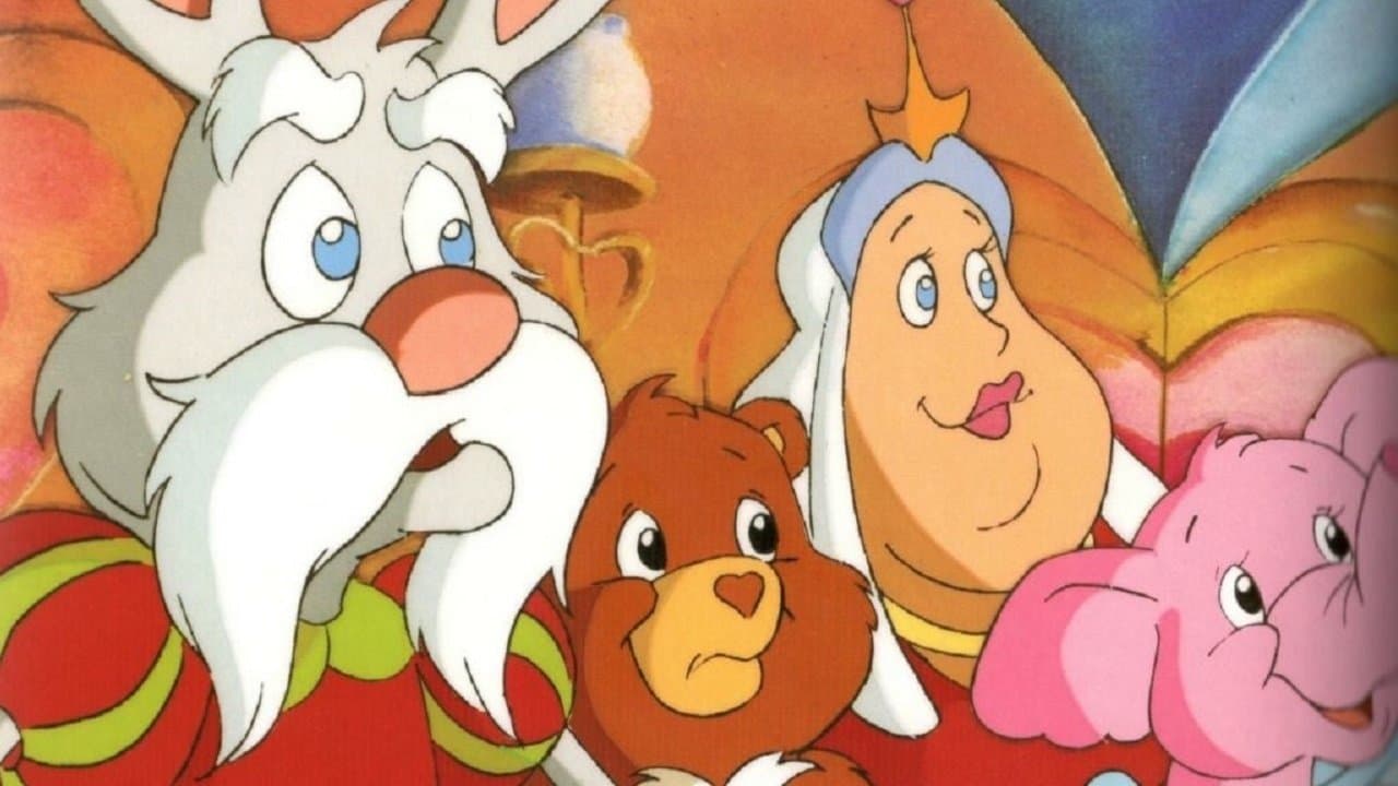 Backdrop of The Care Bears Adventure in Wonderland