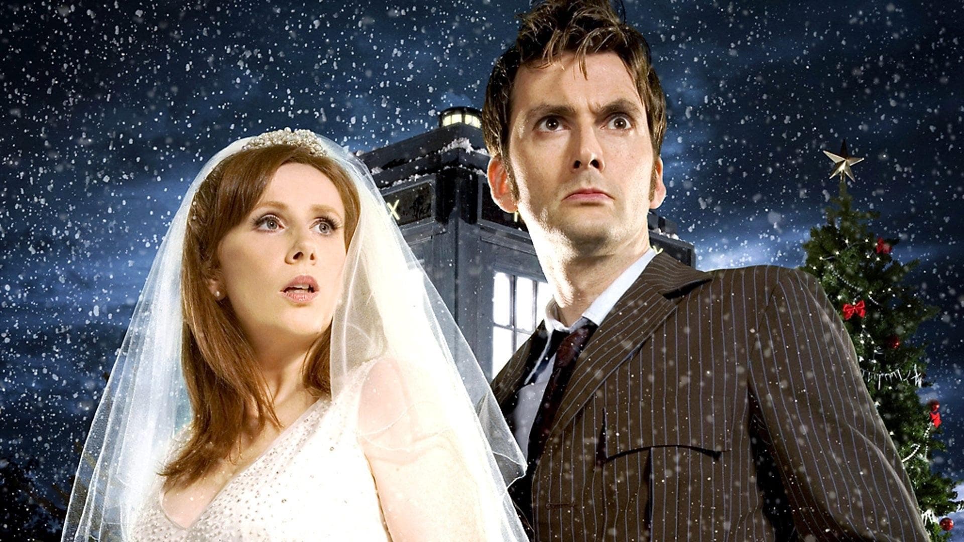 Backdrop of Doctor Who: The Runaway Bride