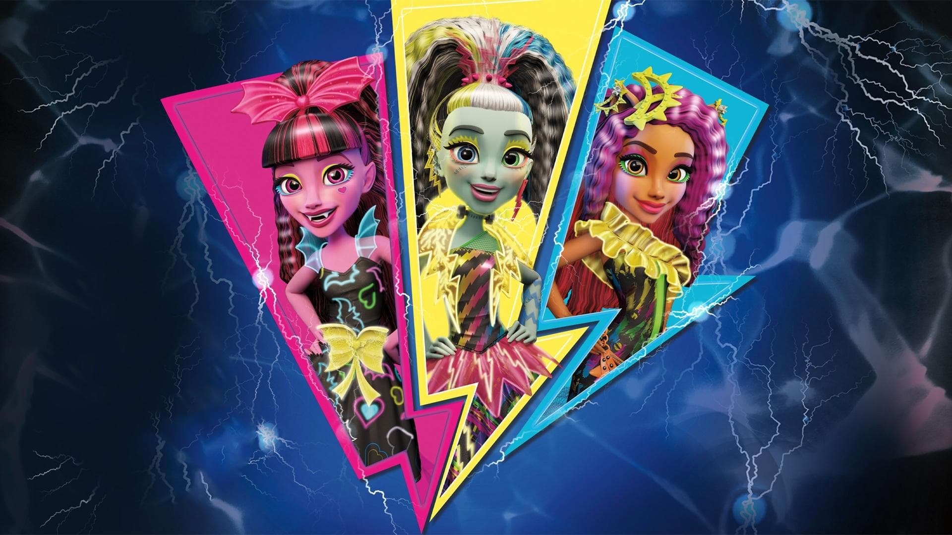 Backdrop of Monster High: Electrified
