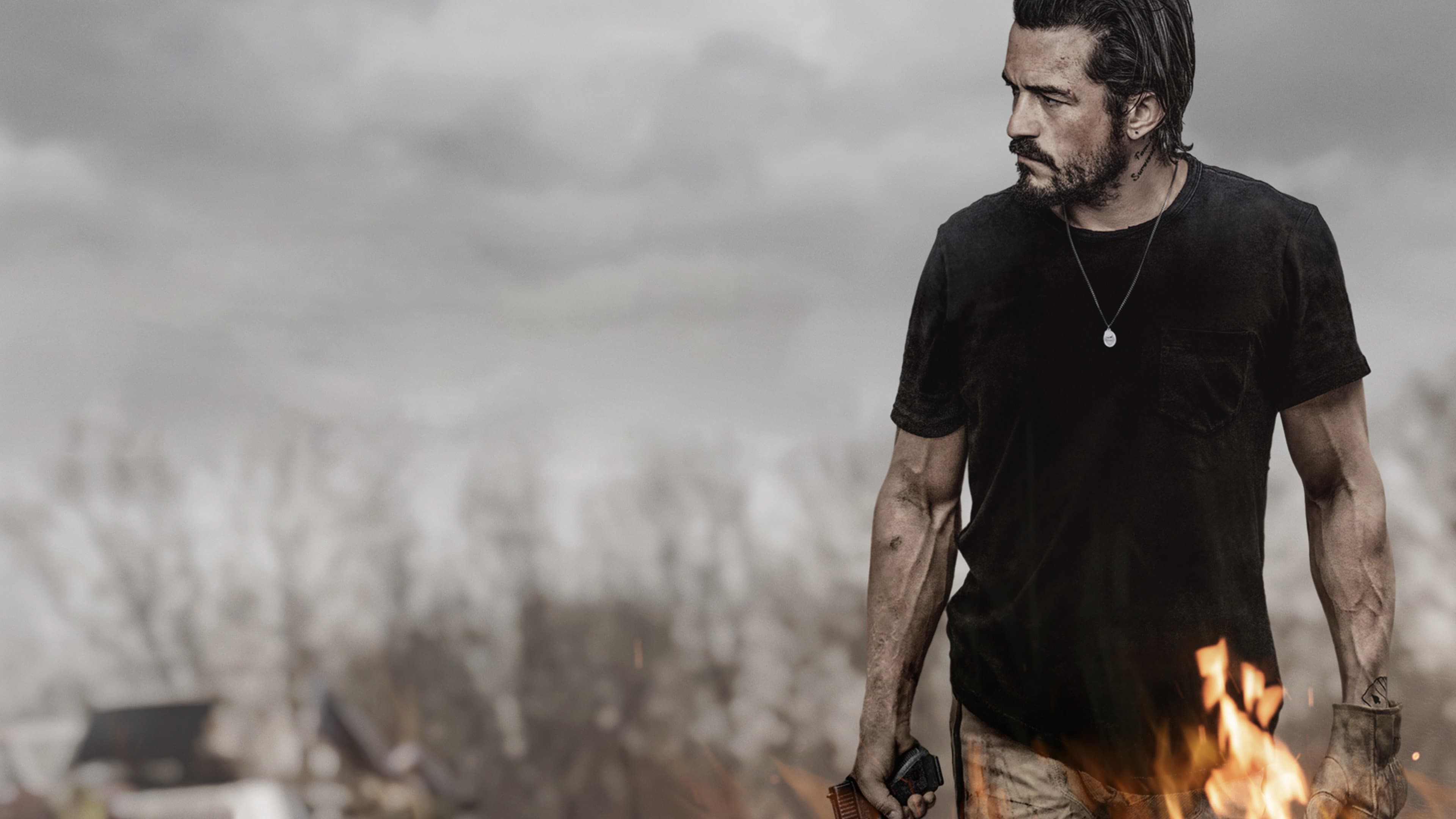 Backdrop of Red Right Hand