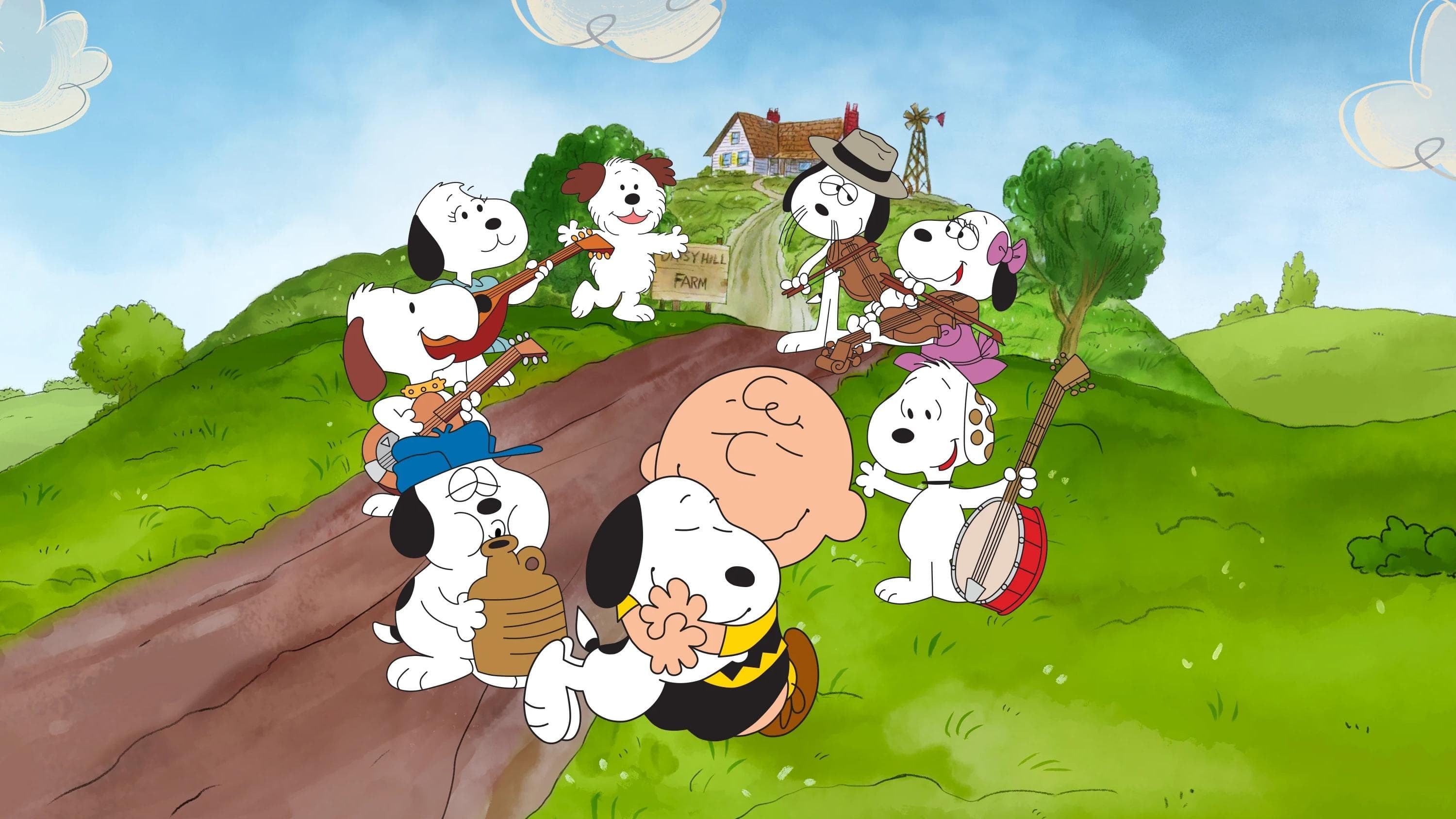 Backdrop of Snoopy's Reunion