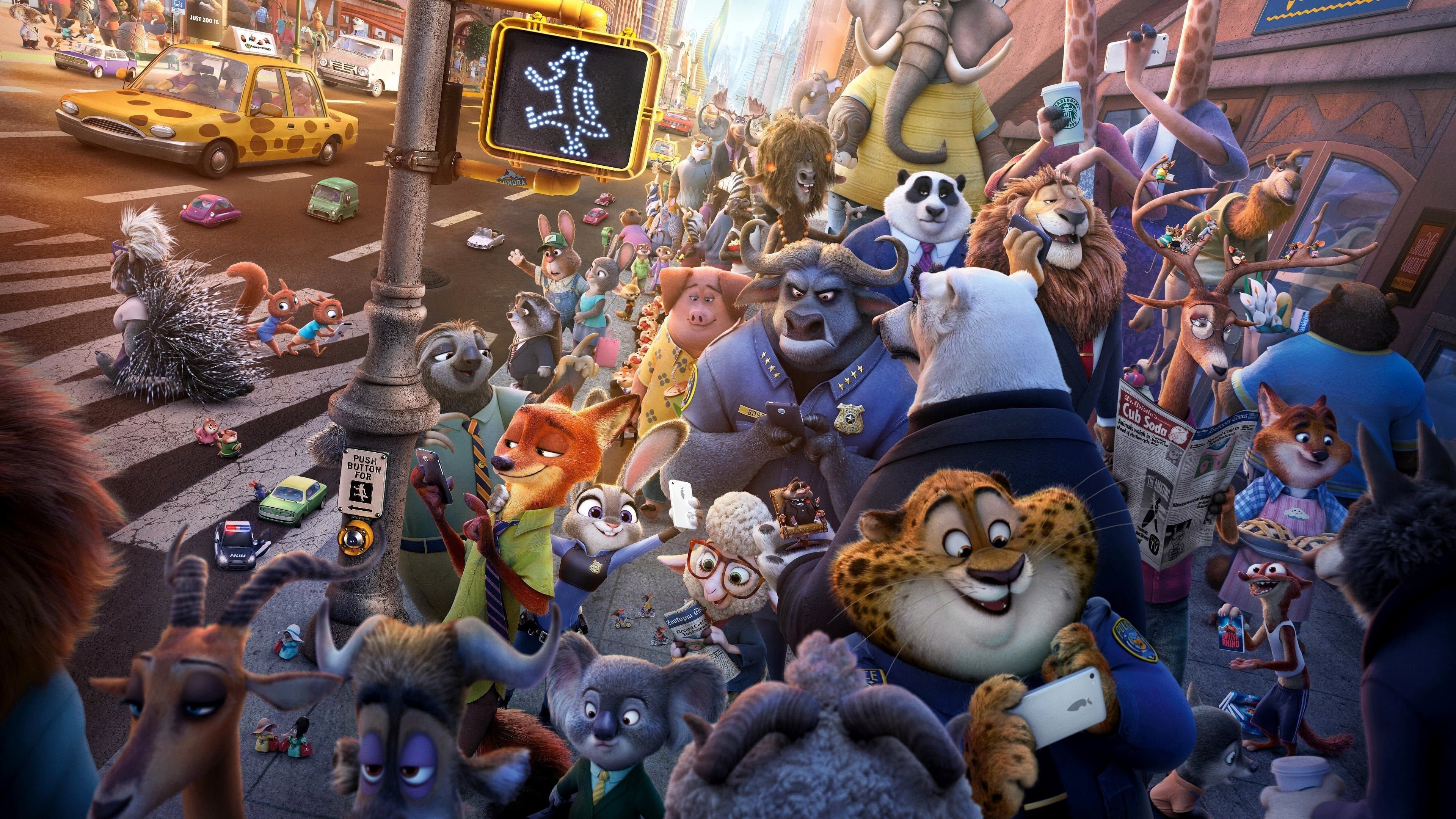 Backdrop of Zootopia Collection