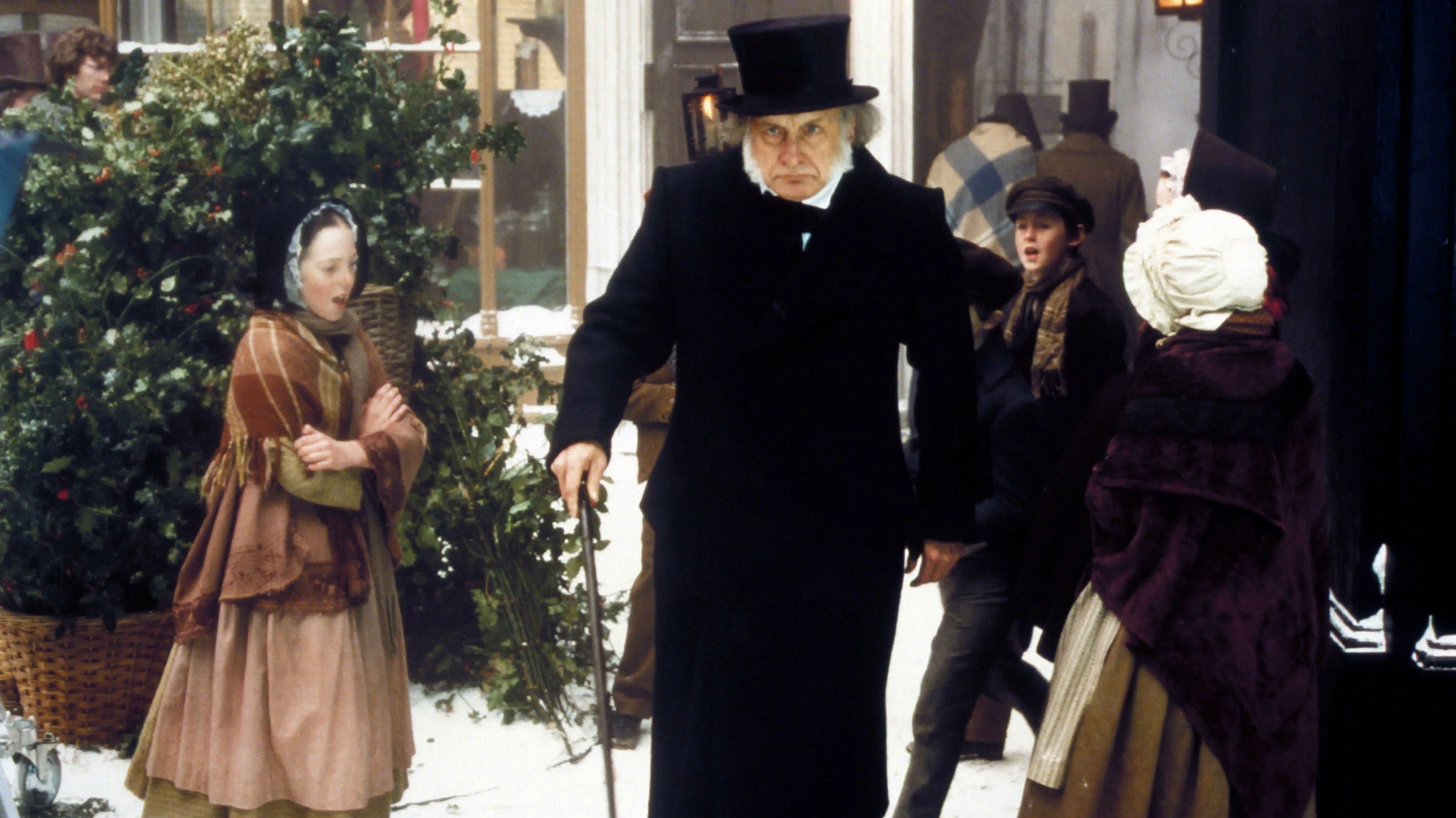 Backdrop of A Christmas Carol