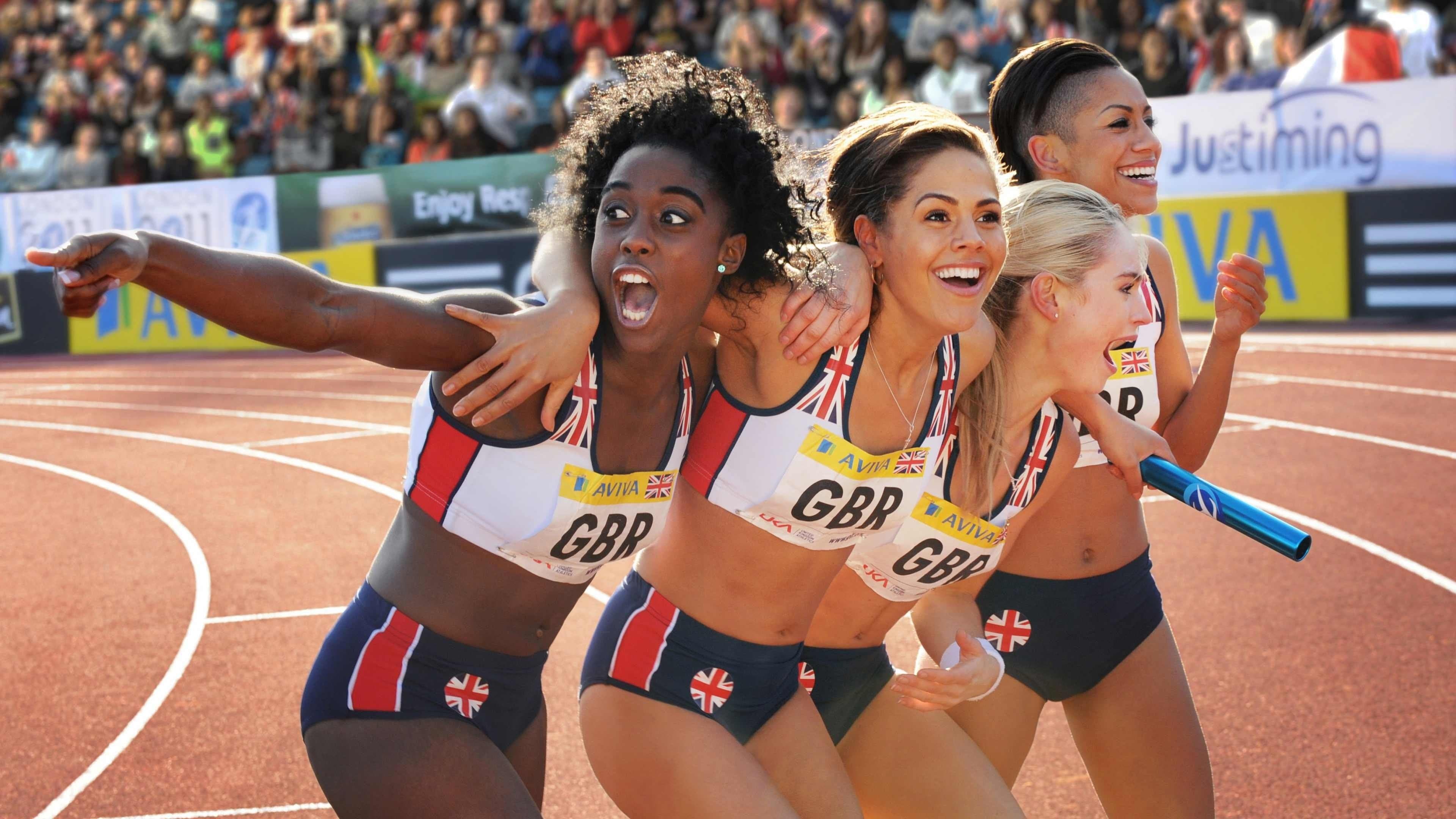 Backdrop of Fast Girls