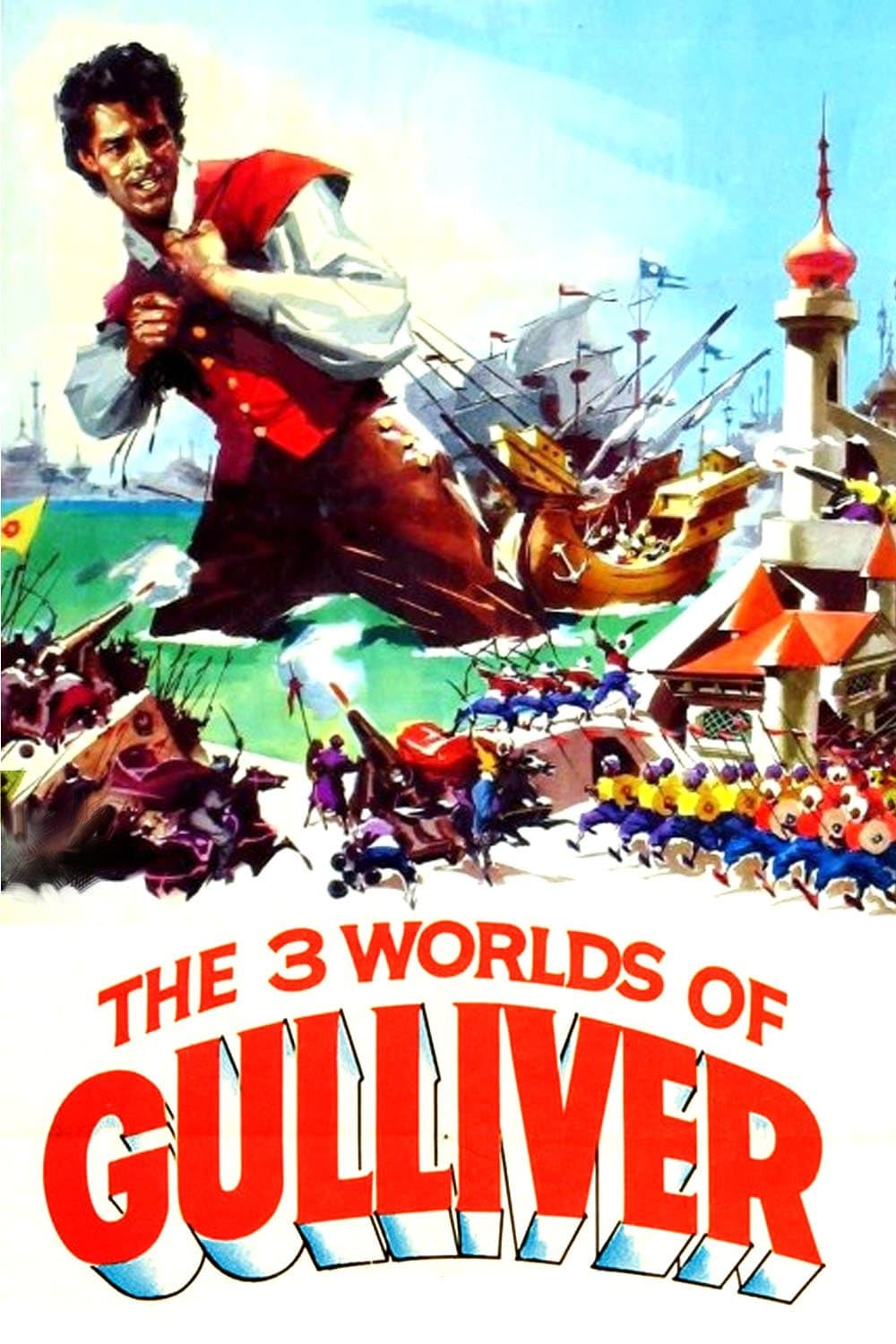 Poster of The 3 Worlds of Gulliver