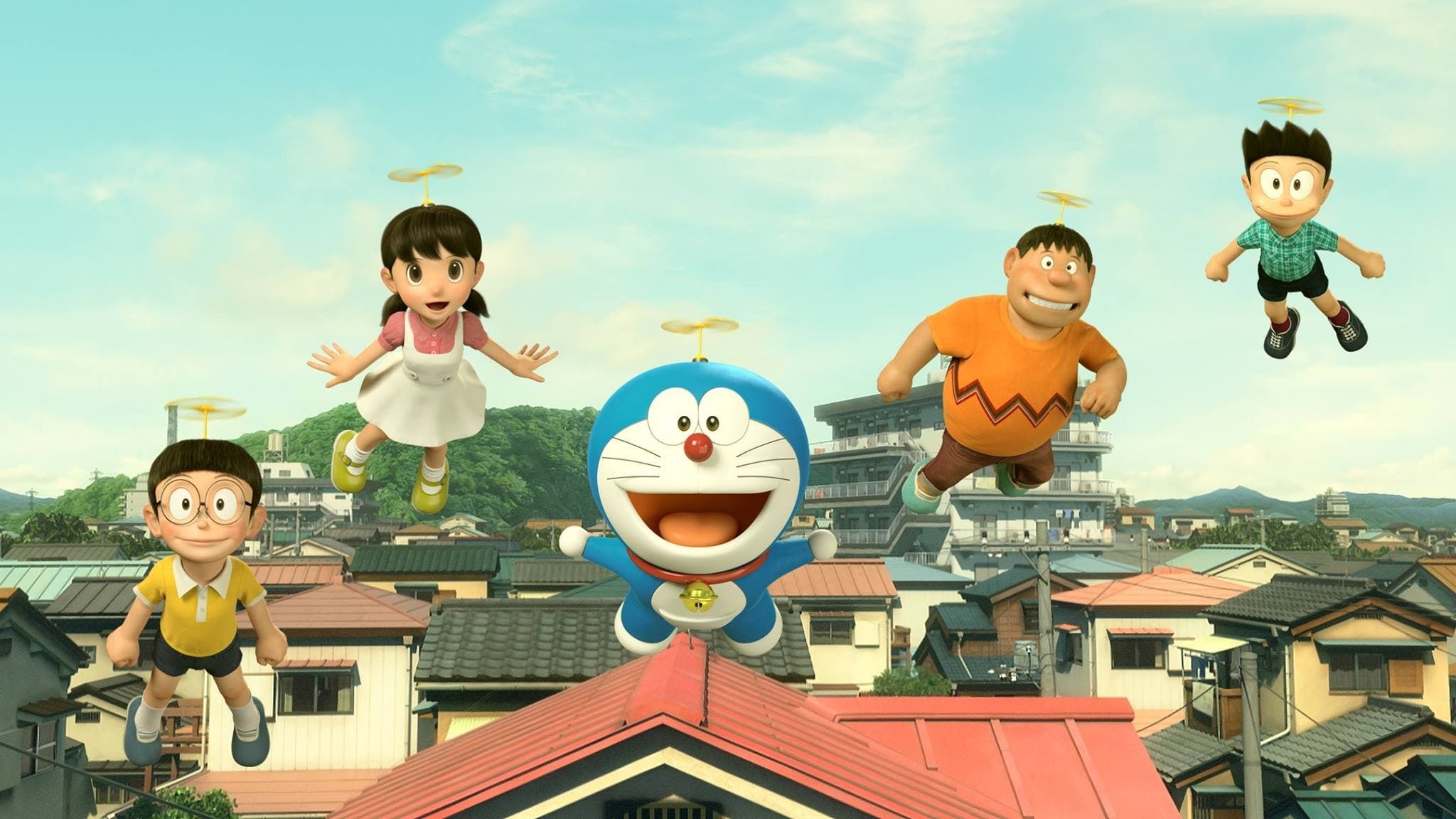 Backdrop of Stand by Me Doraemon