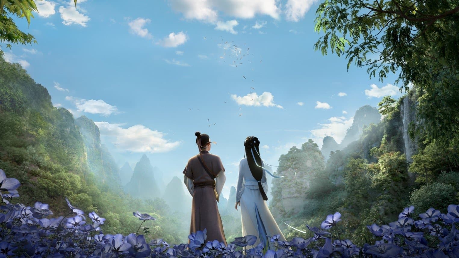 Backdrop of White Snake: Afloat