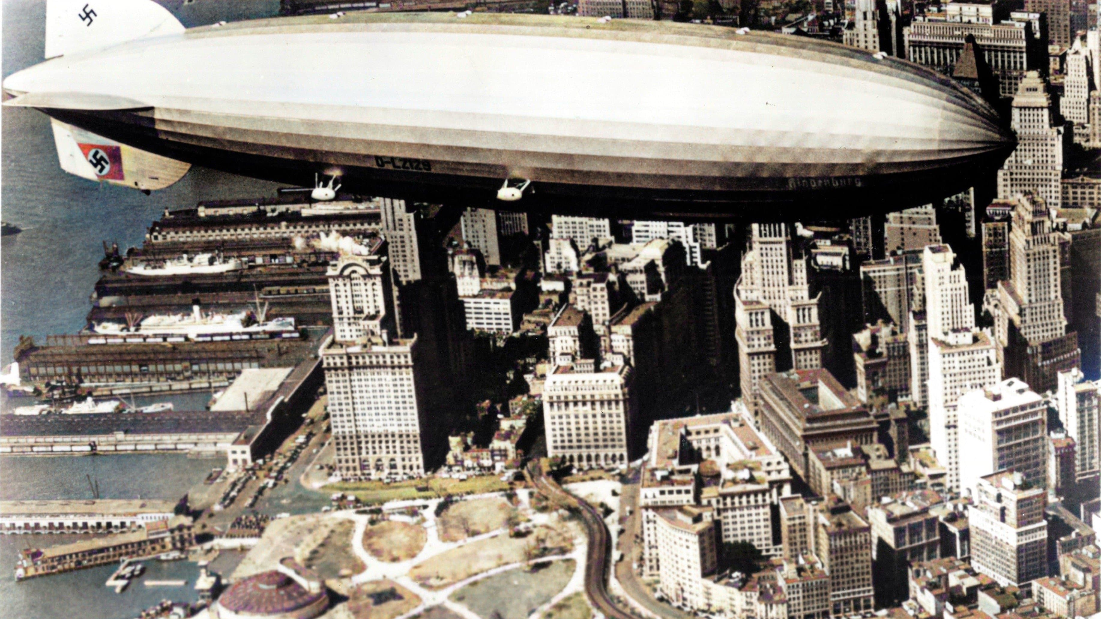 Backdrop of The Hindenburg