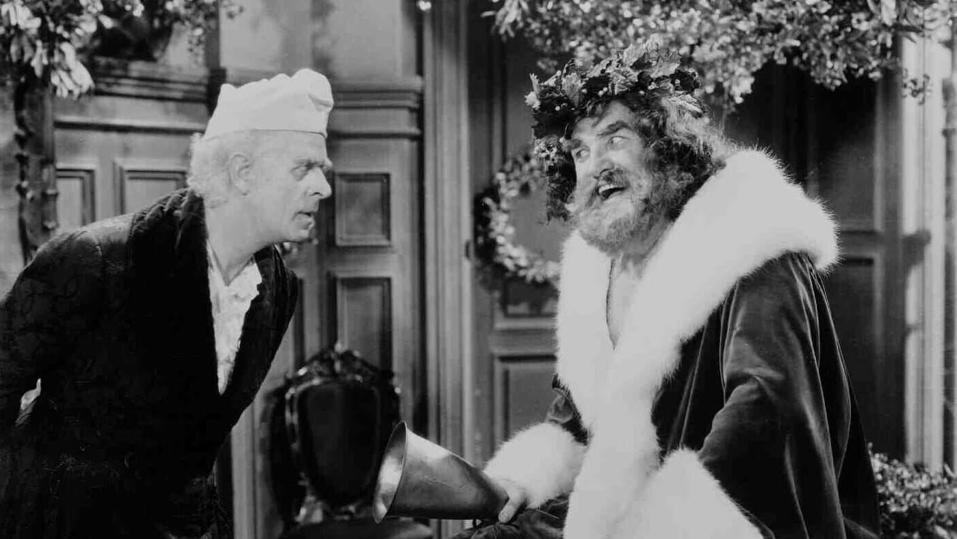 Backdrop of A Christmas Carol