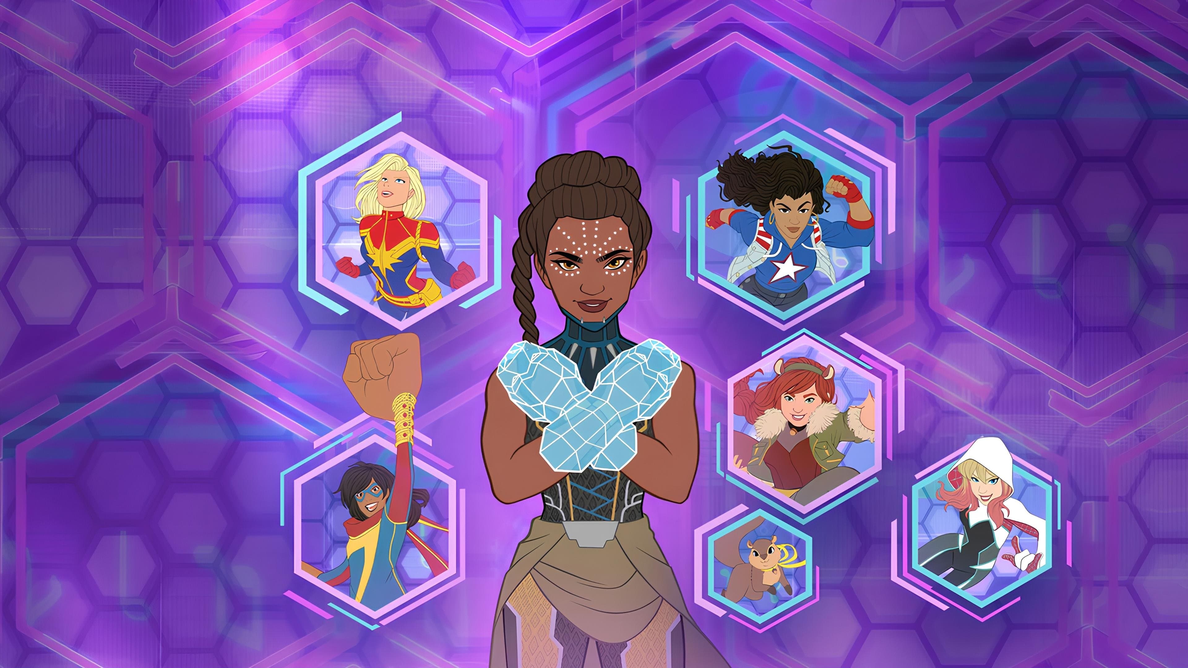 Backdrop of Marvel Rising: Operation Shuri