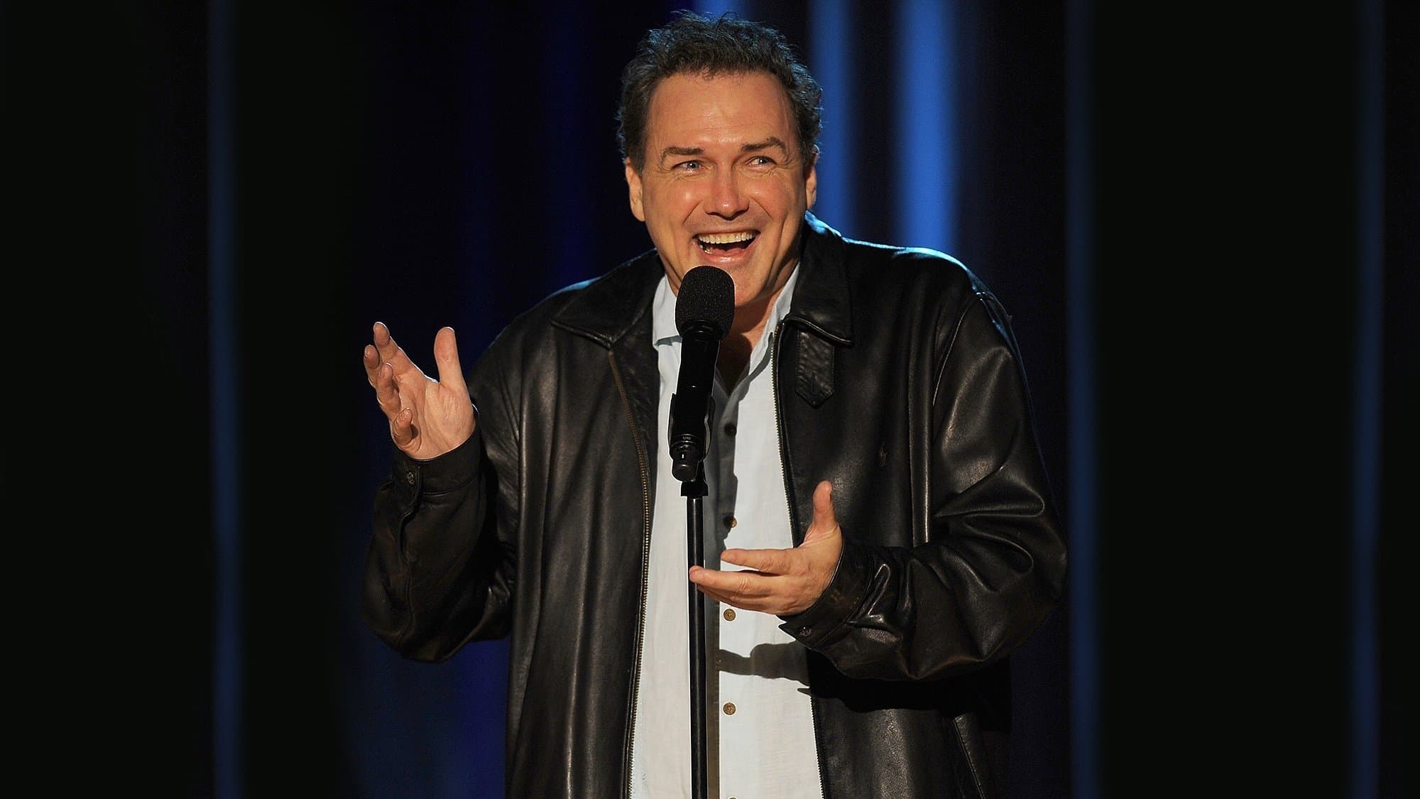 Backdrop of Norm Macdonald: Me Doing Standup