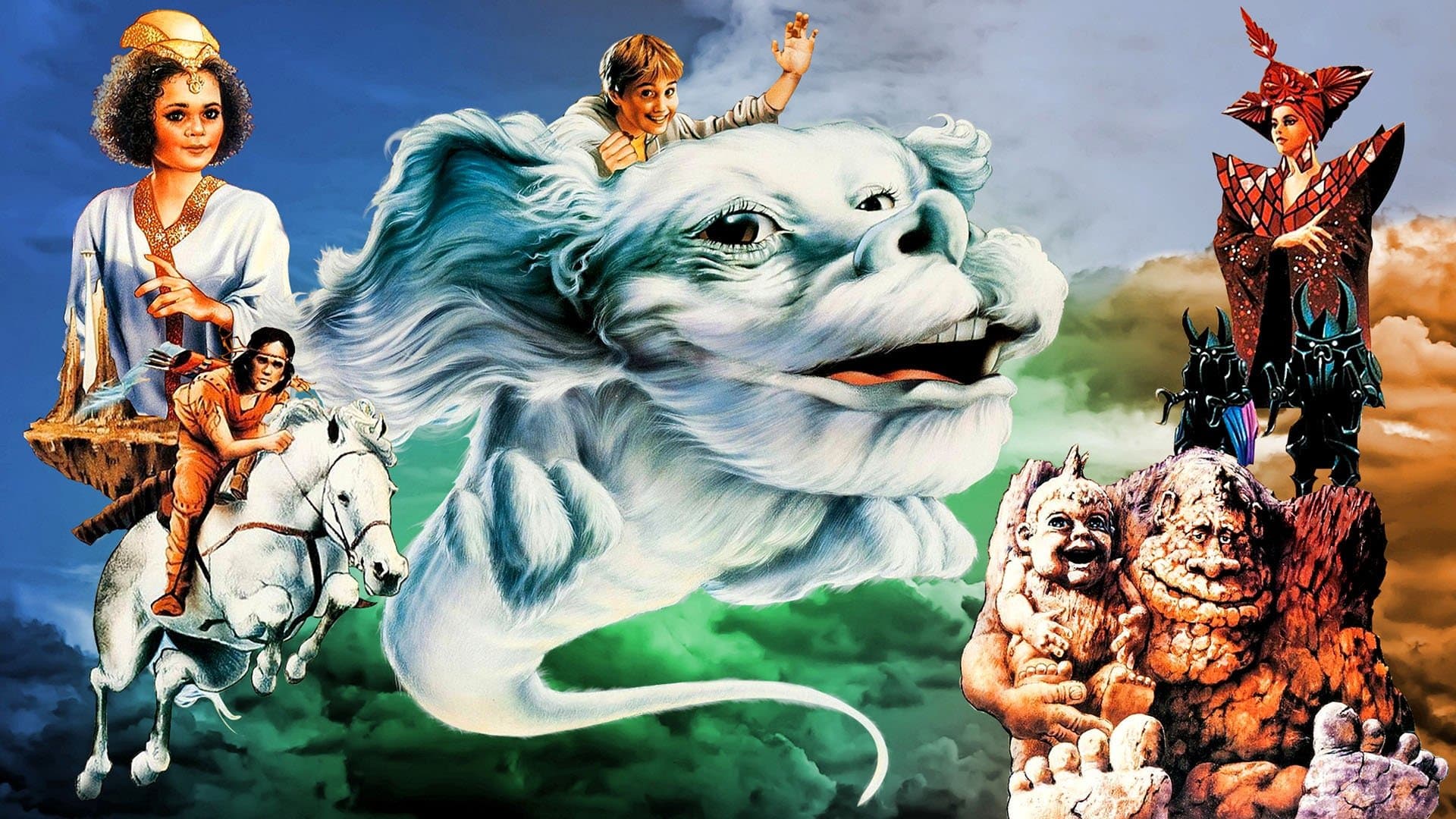 Backdrop of The NeverEnding Story II: The Next Chapter