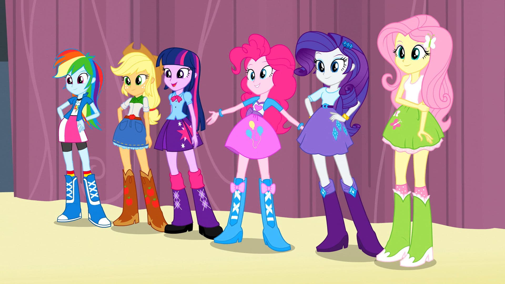 Backdrop of My Little Pony: Equestria Girls
