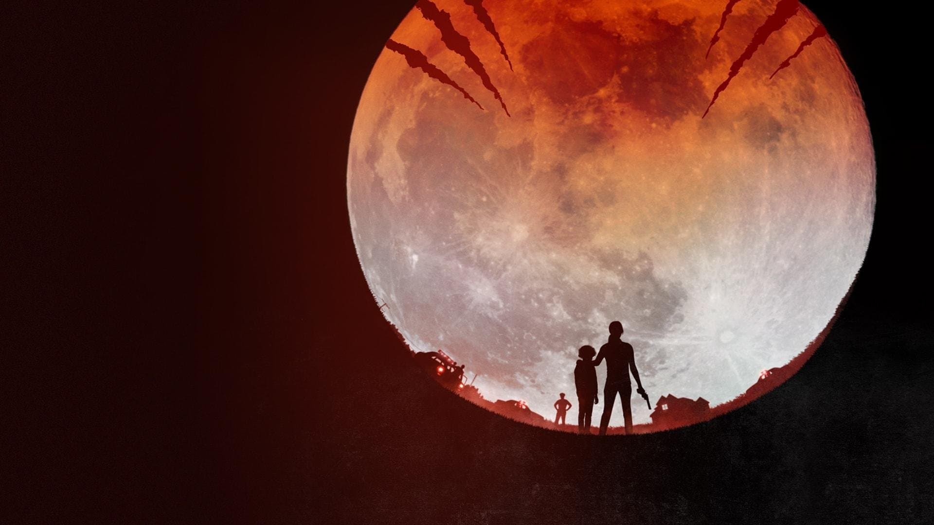 Backdrop of Blood Moon