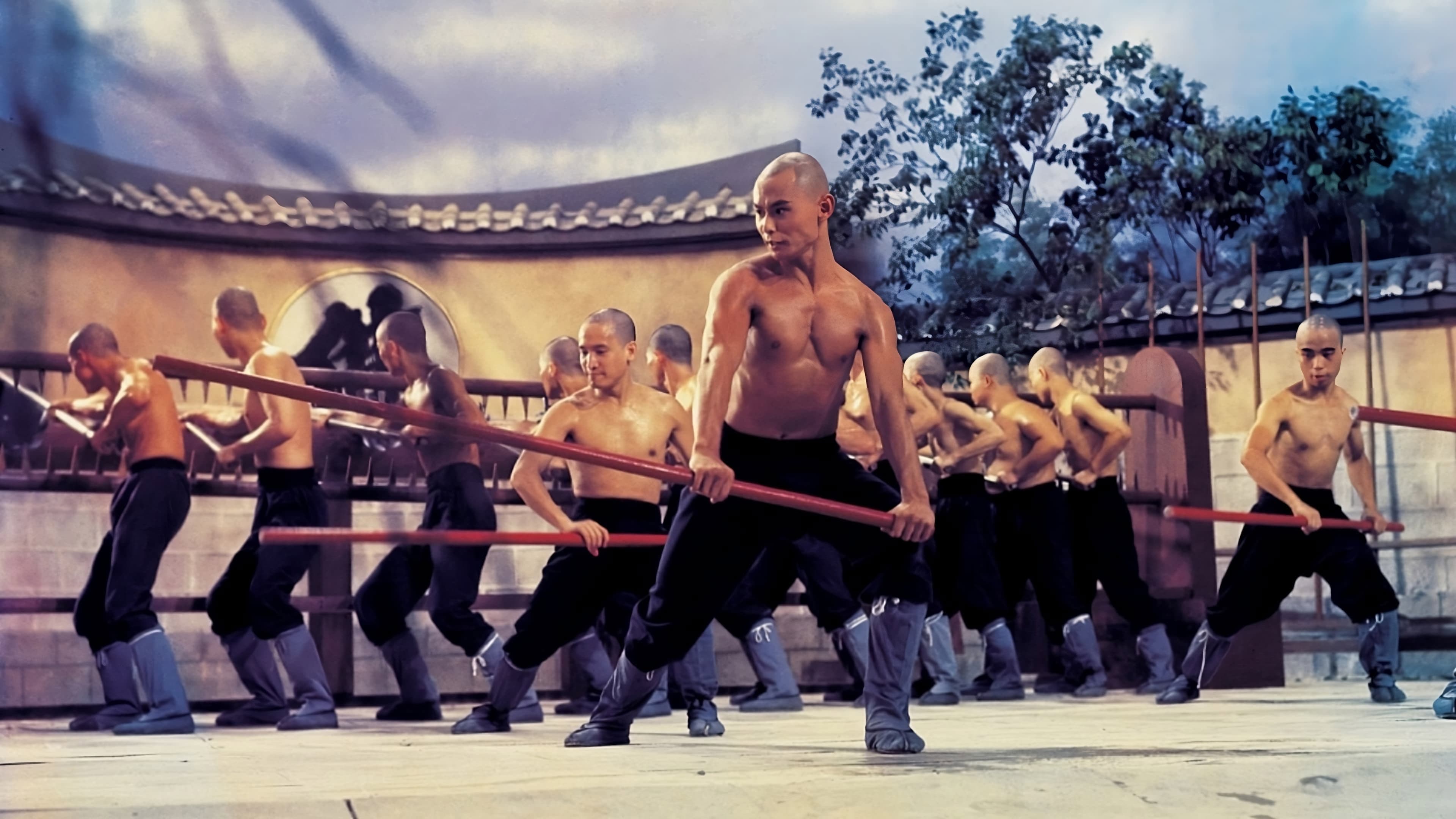 Backdrop of The 36th Chamber of Shaolin Collection