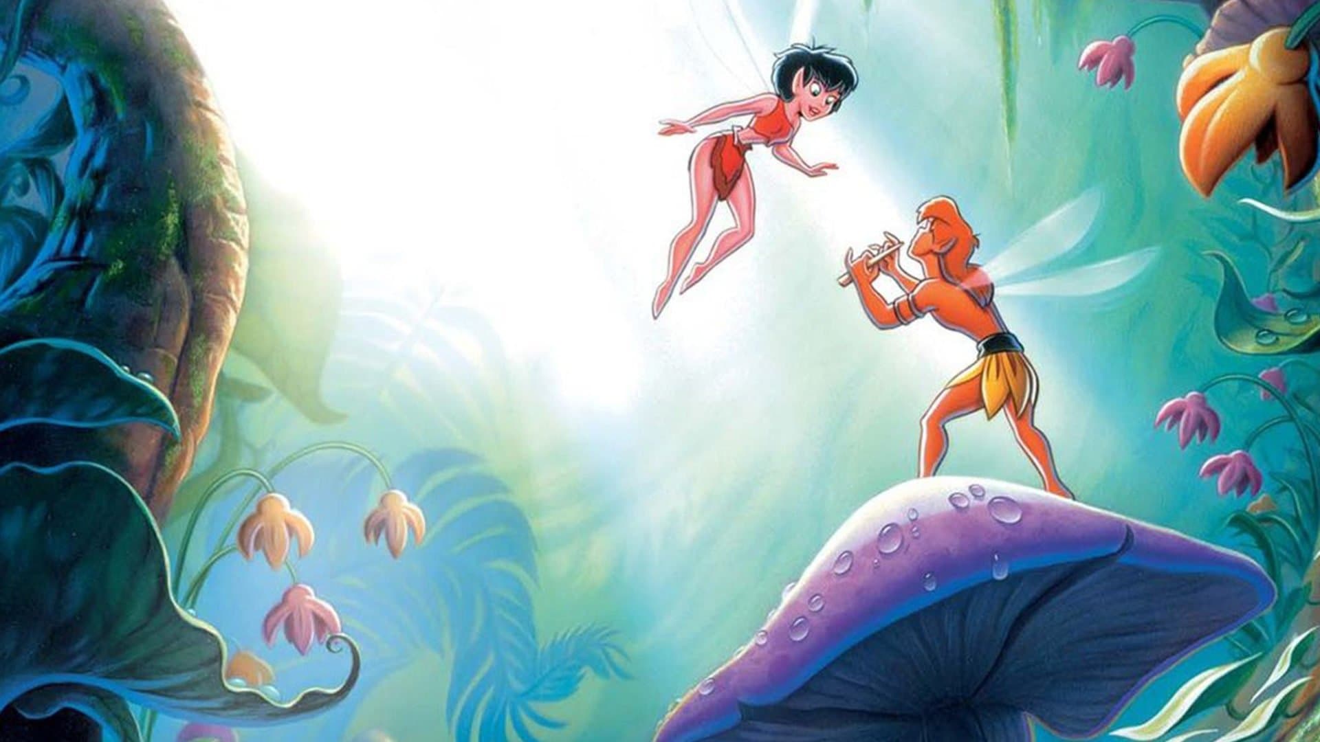 Backdrop of FernGully: The Last Rainforest