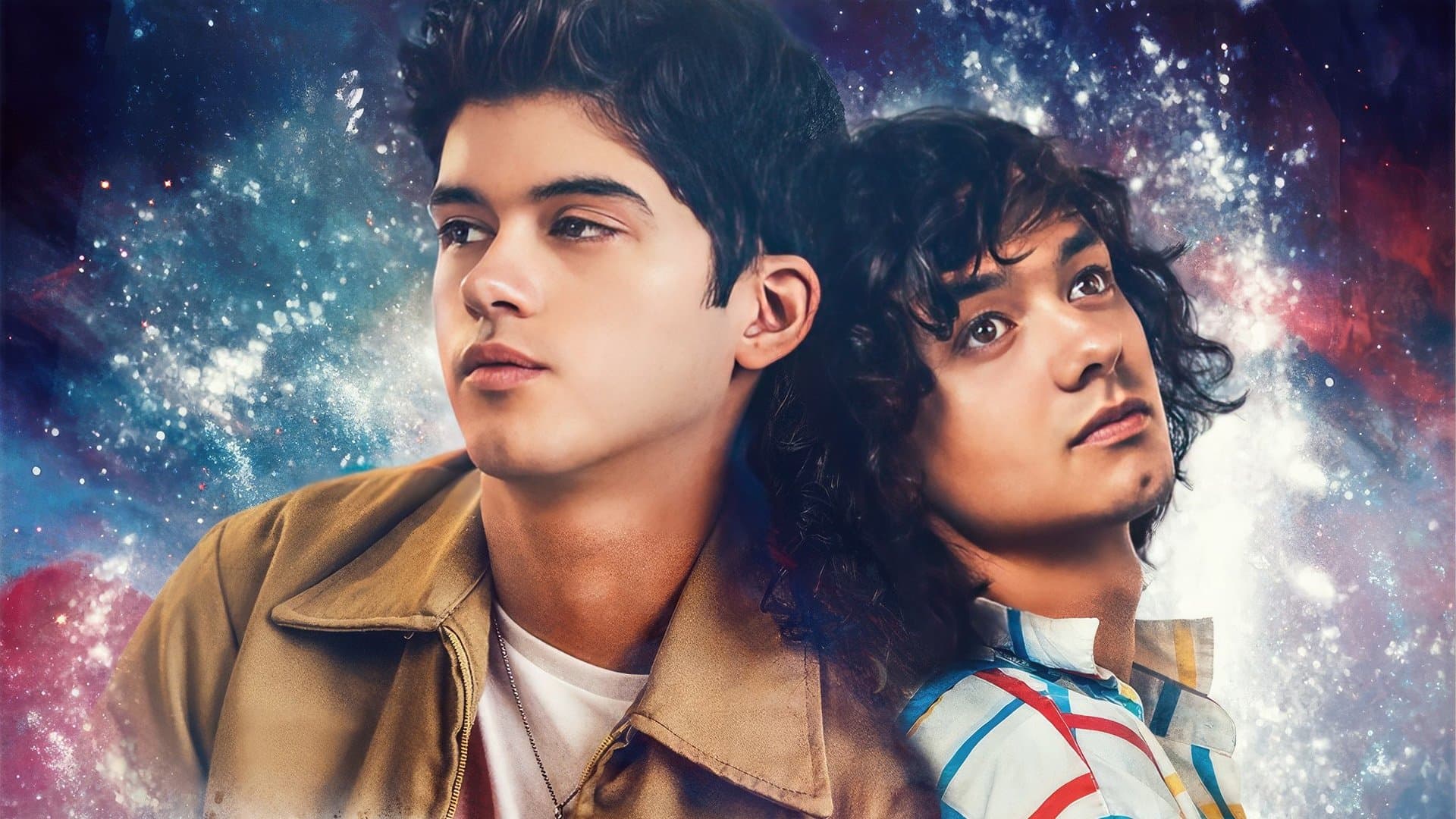 Backdrop of Aristotle and Dante Discover the Secrets of the Universe