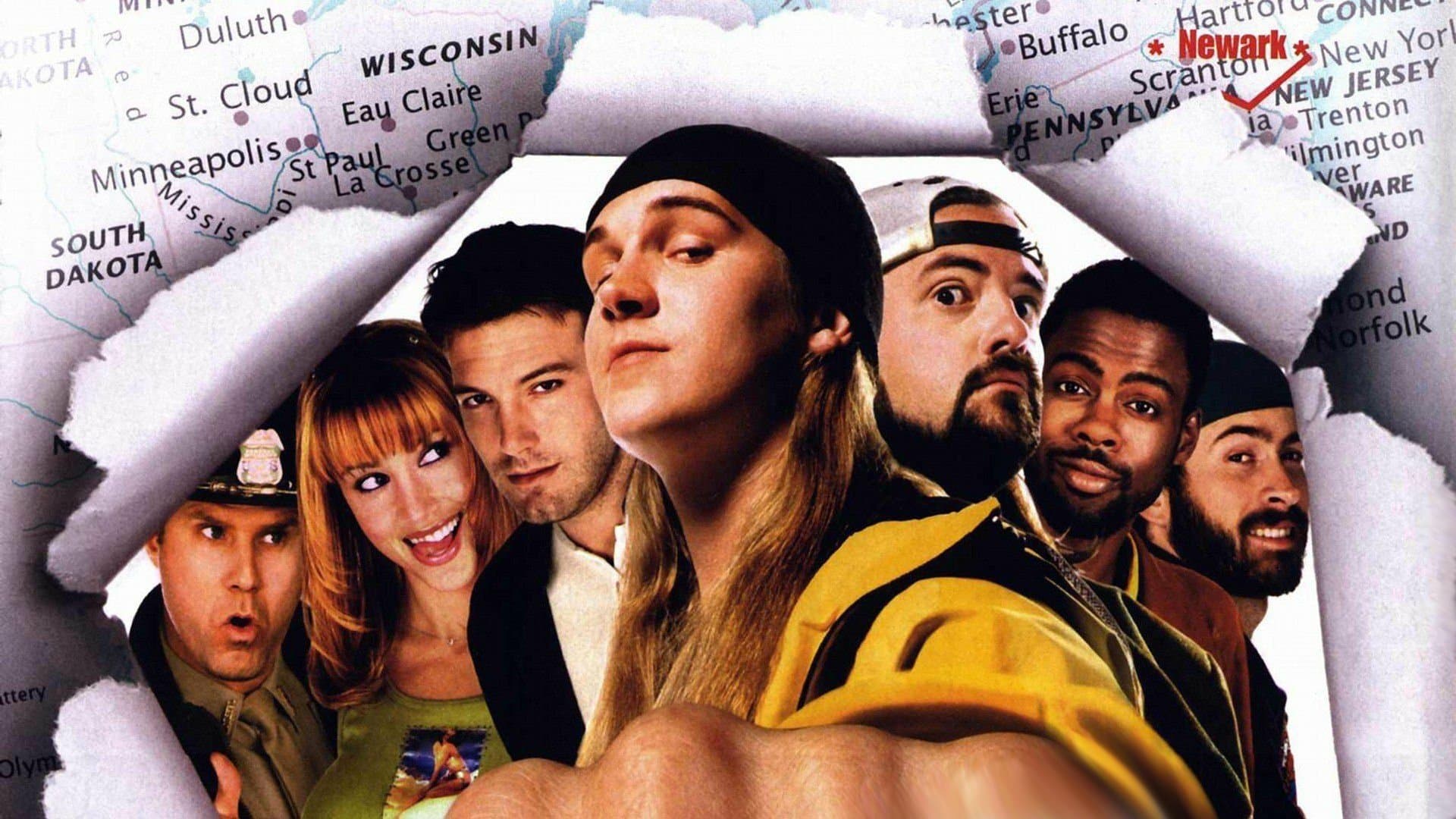 Backdrop of Jay and Silent Bob Strike Back