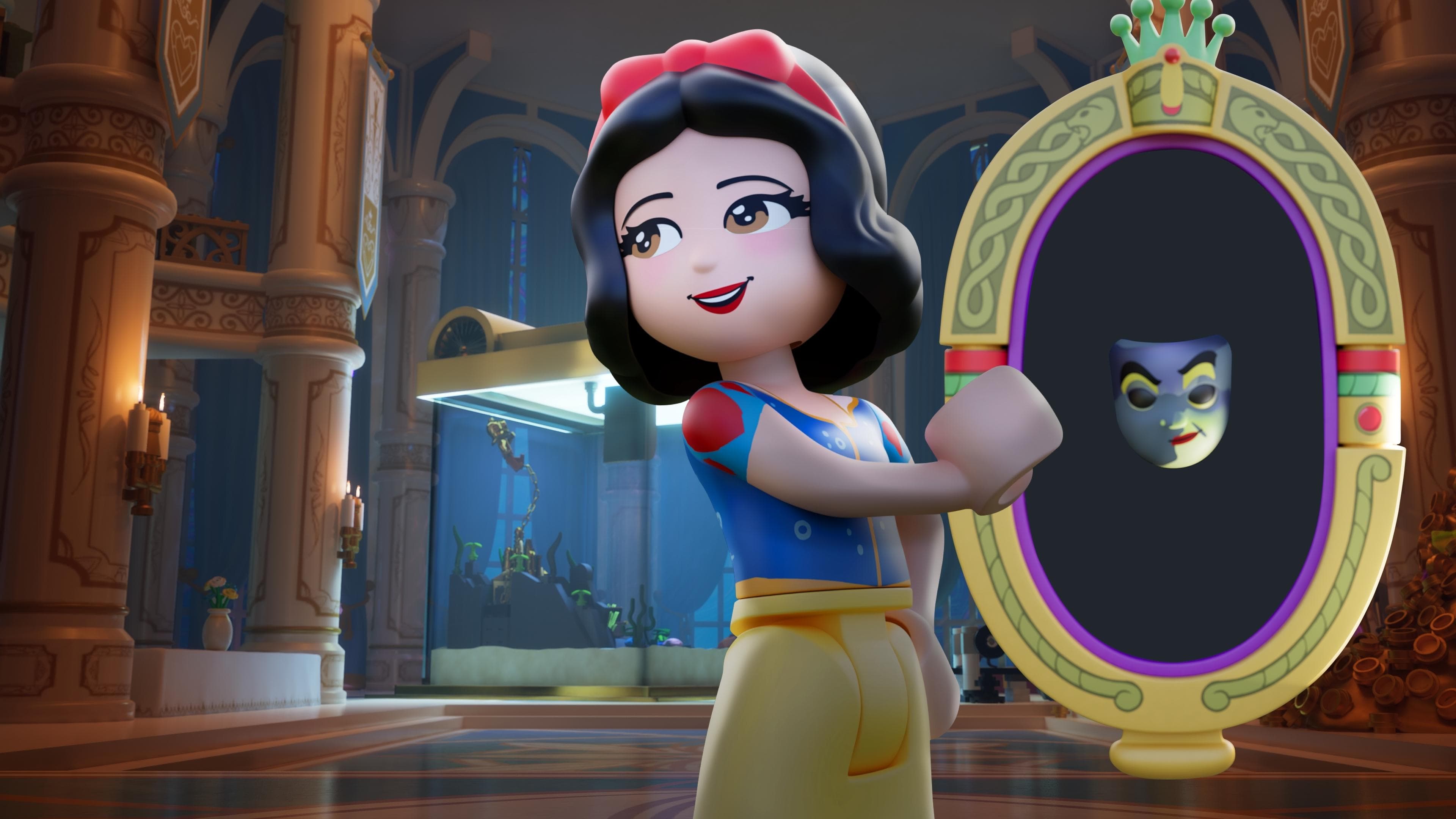 Backdrop of Lego Disney Princess: The Castle Quest