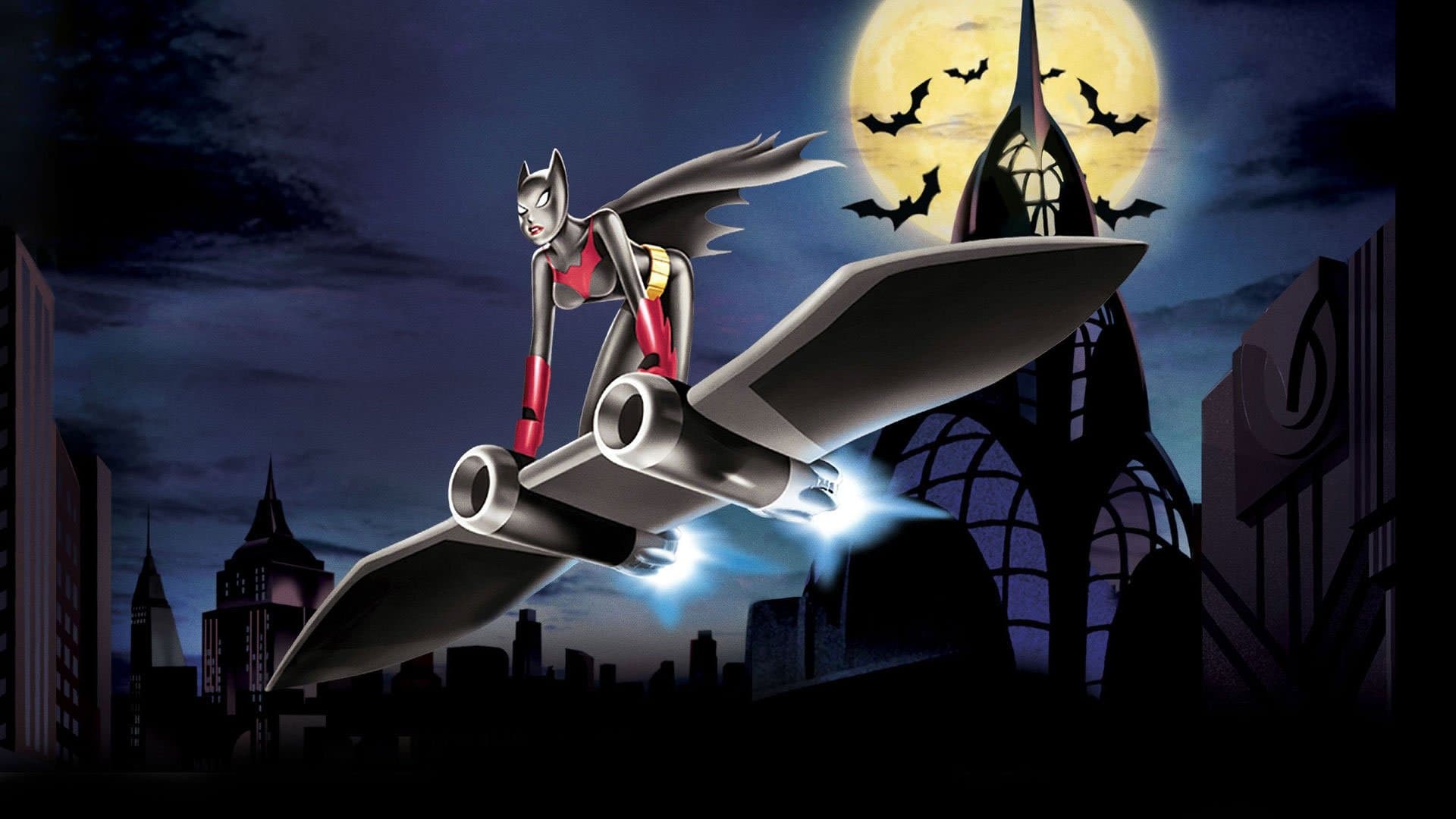 Backdrop of Batman: Mystery of the Batwoman