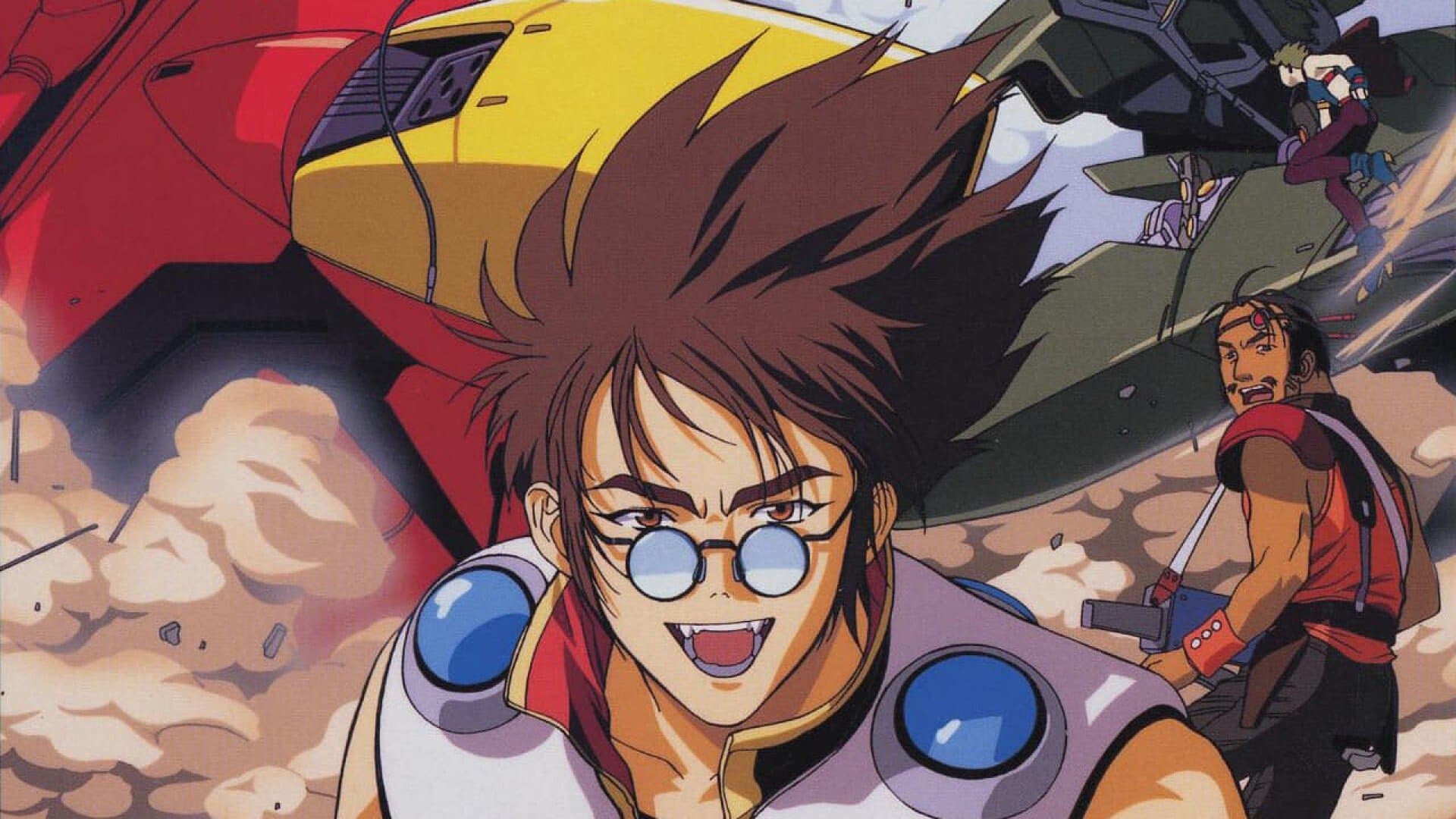 Backdrop of Macross 7: The Galaxy Is Calling Me!