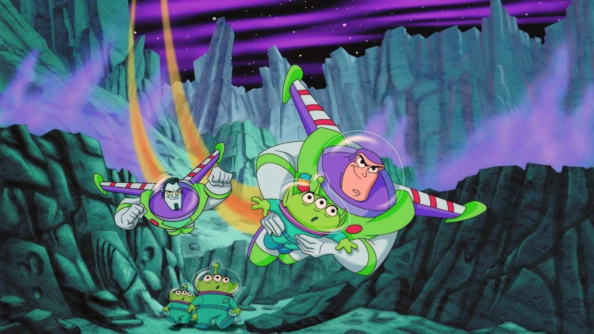 Backdrop of Buzz Lightyear of Star Command: The Adventure Begins