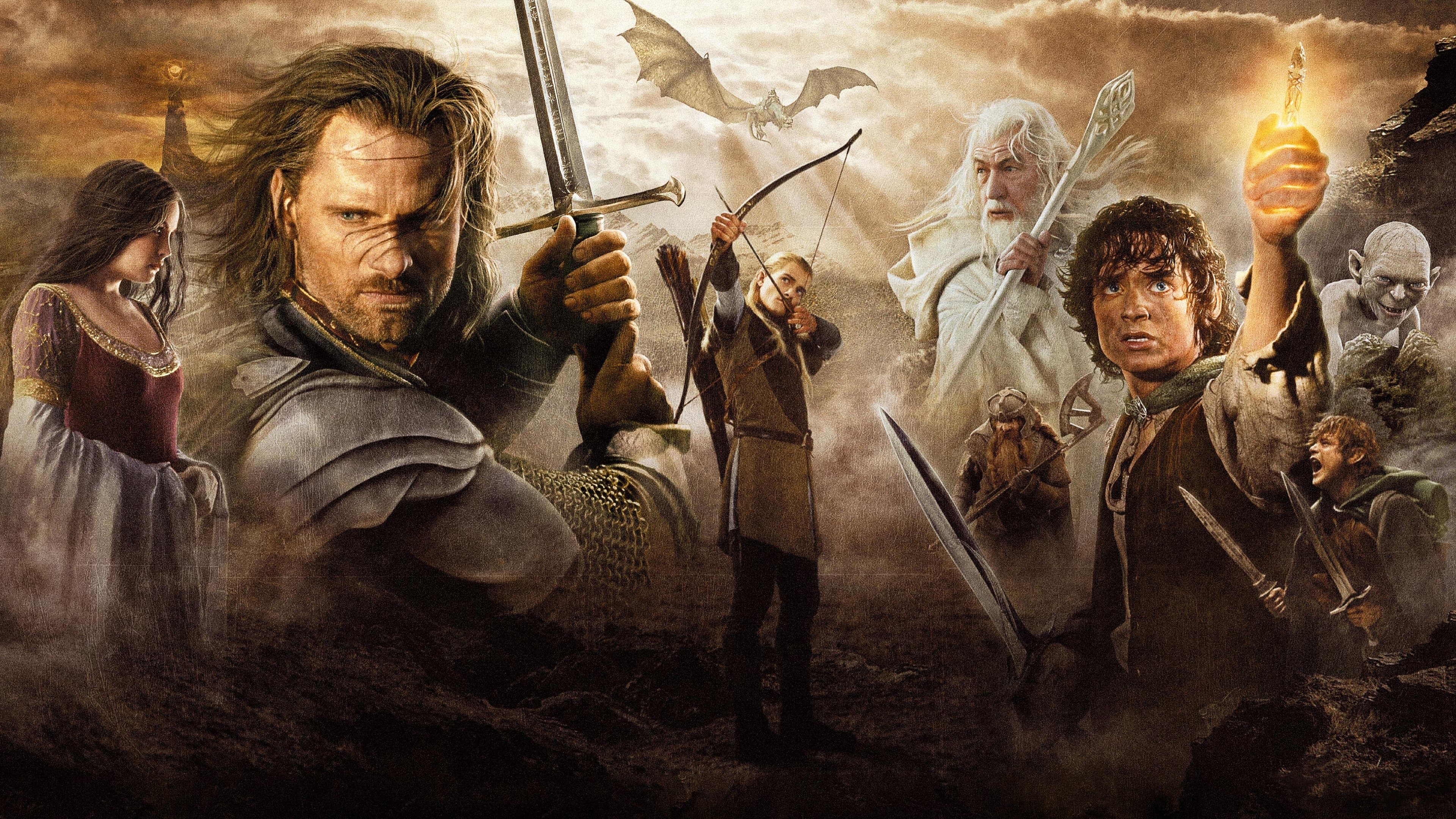 Backdrop of The Lord of the Rings: The Return of the King