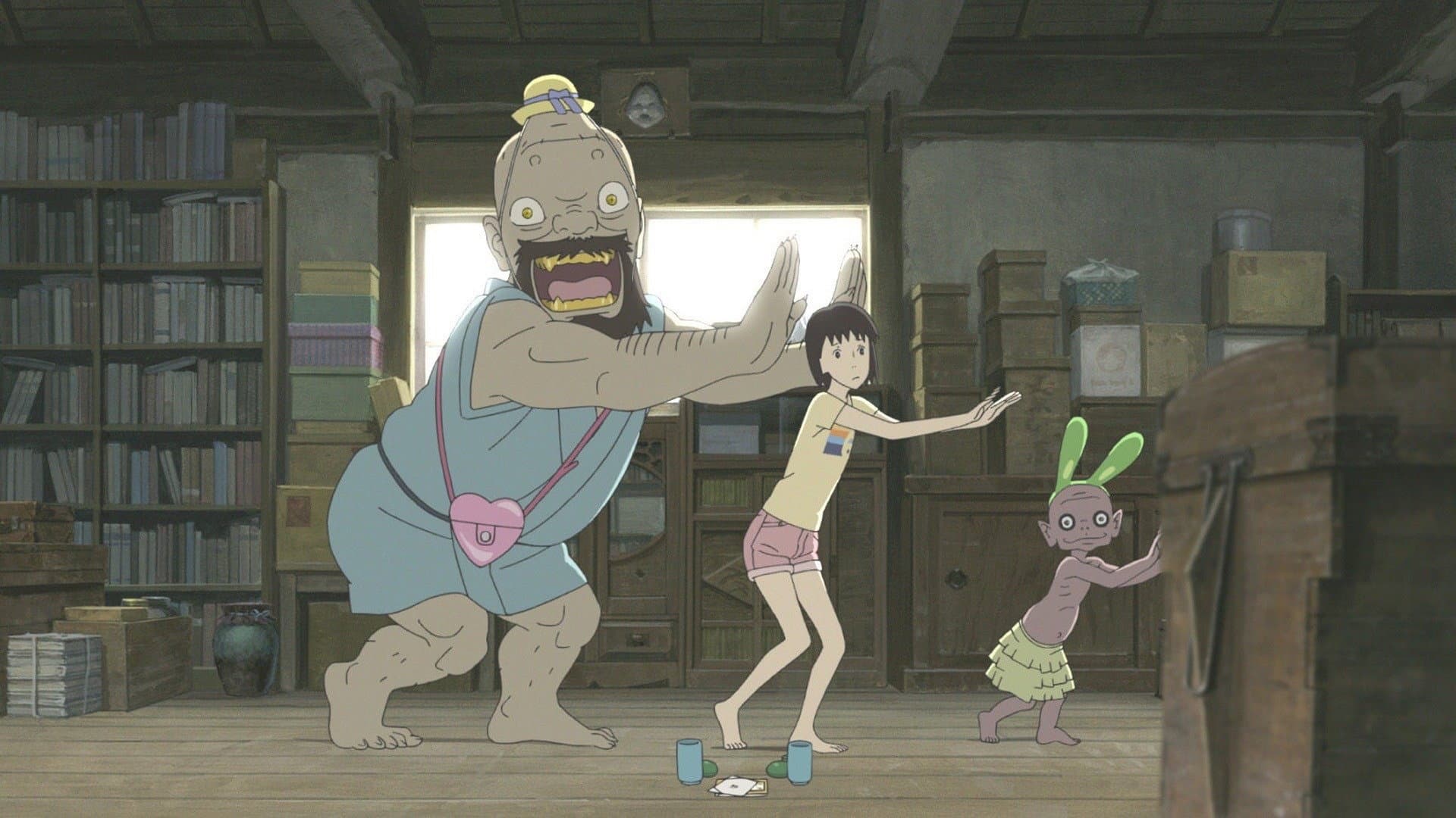 Backdrop of A Letter to Momo