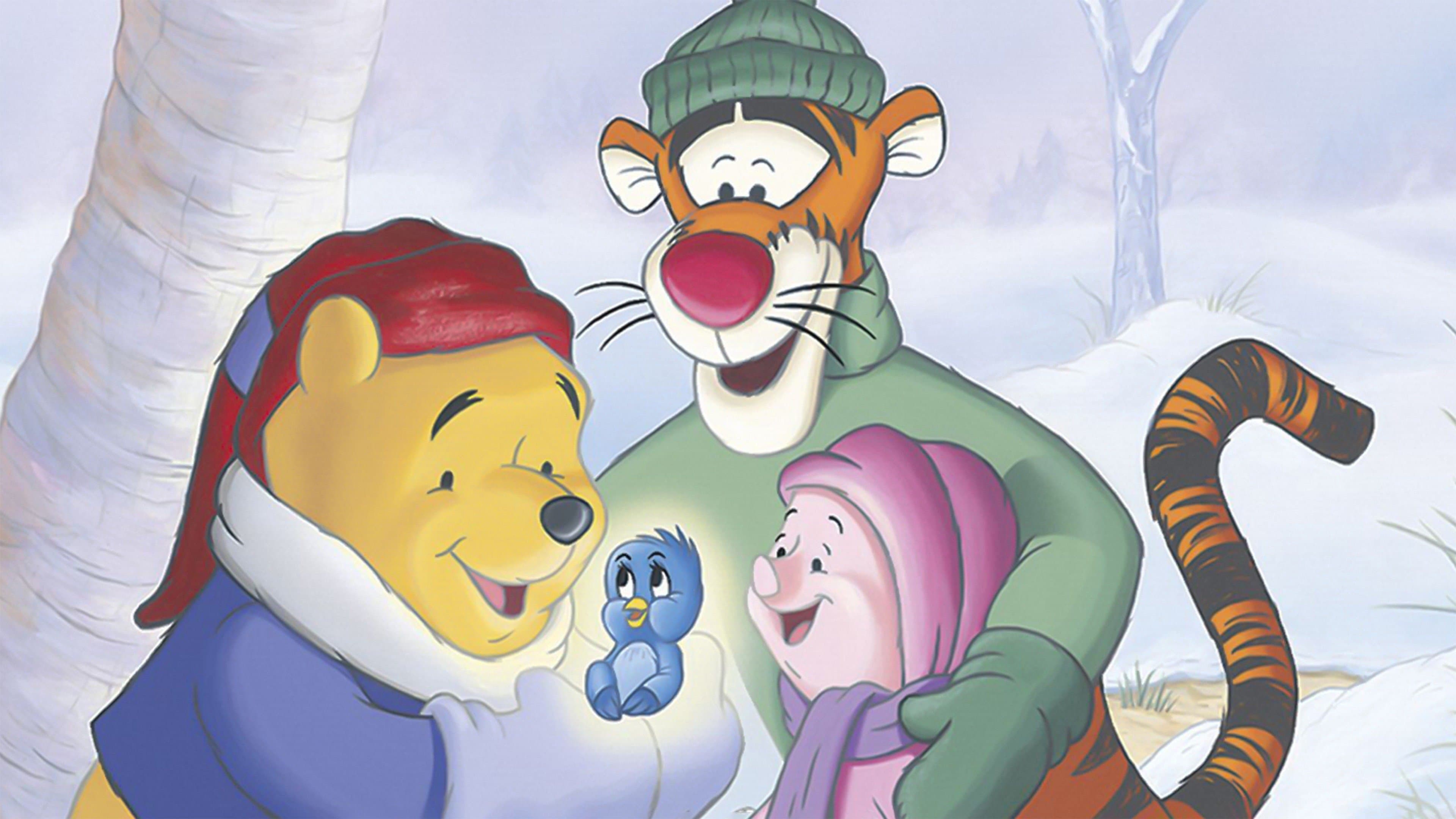 Backdrop of Winnie the Pooh: Seasons of Giving