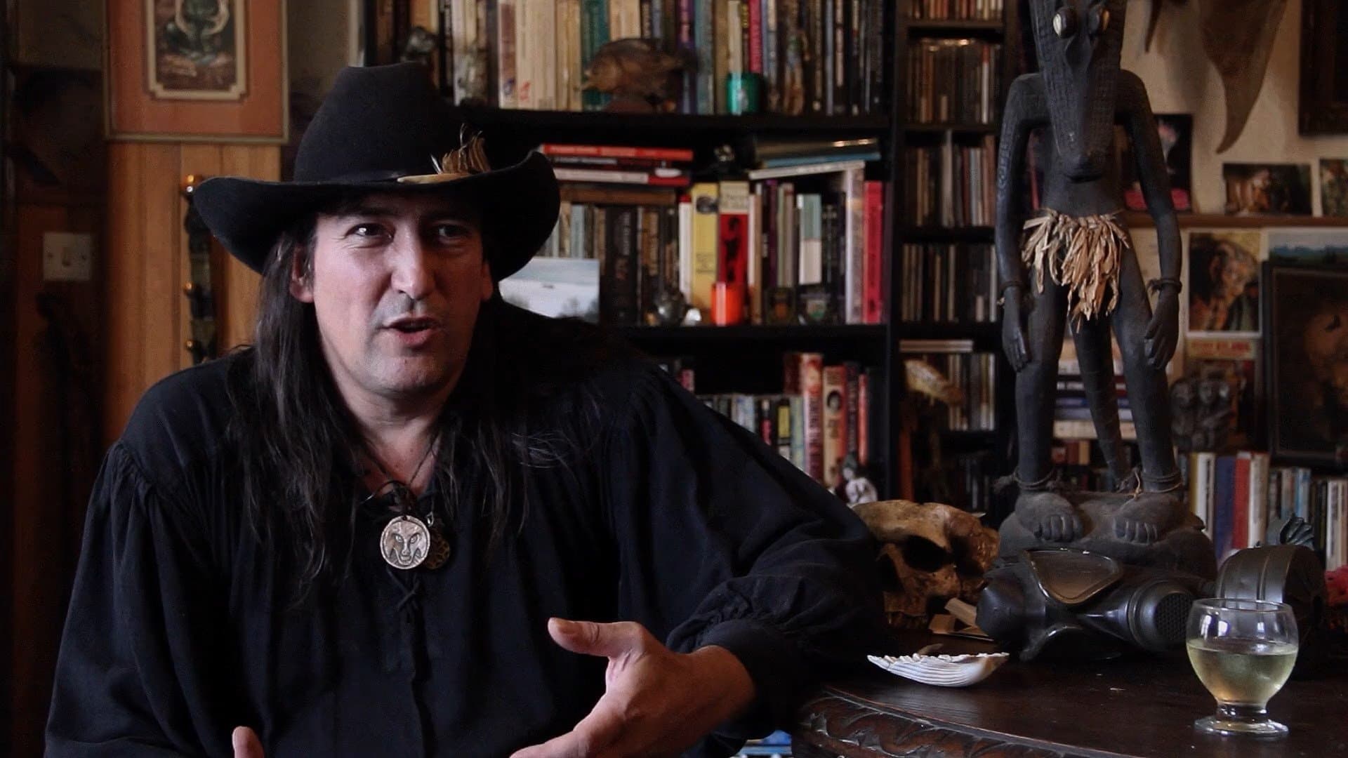 Backdrop of Lost Soul: The Doomed Journey of Richard Stanley's Island of Dr. Moreau