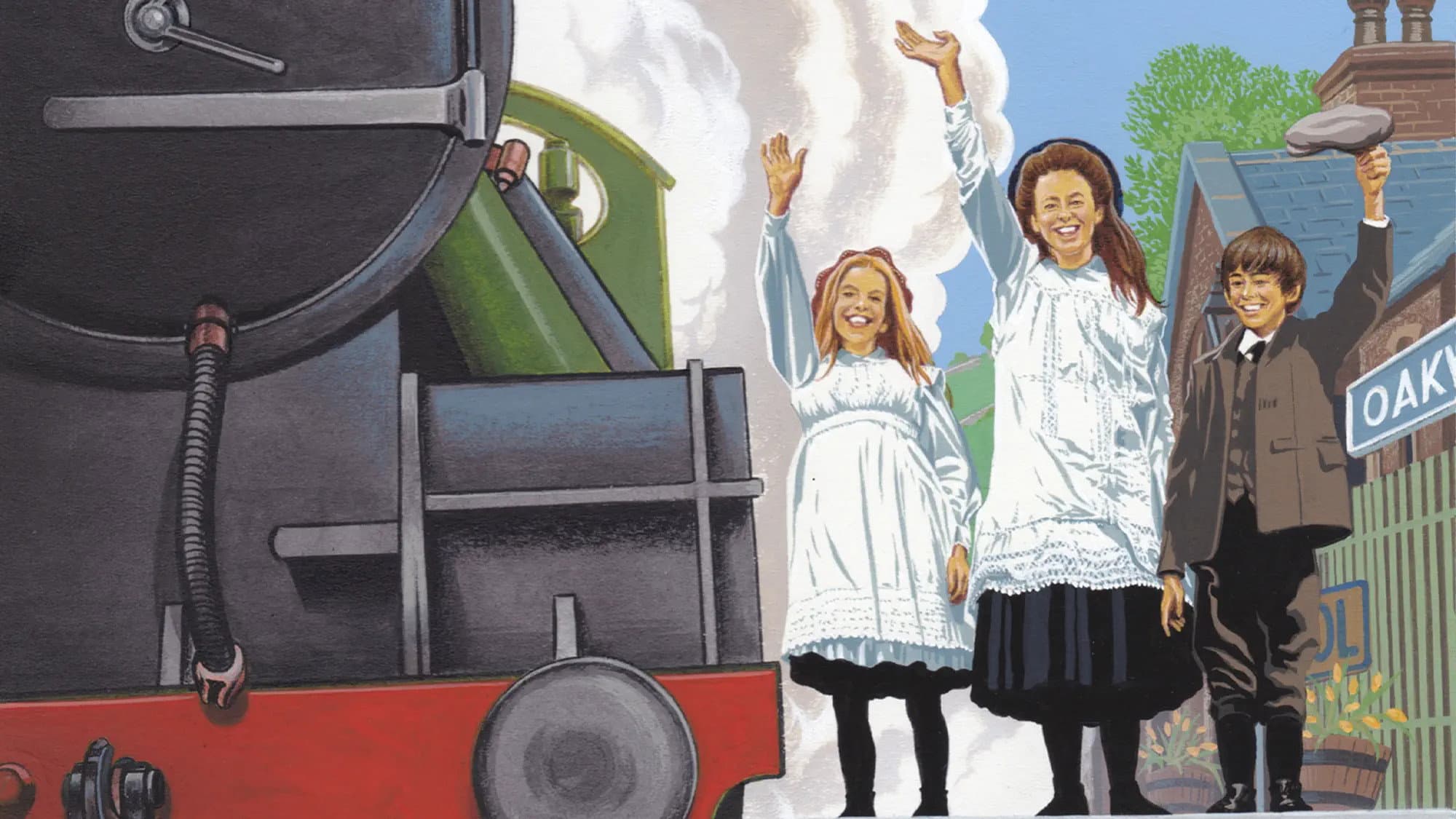 Backdrop of The Railway Children