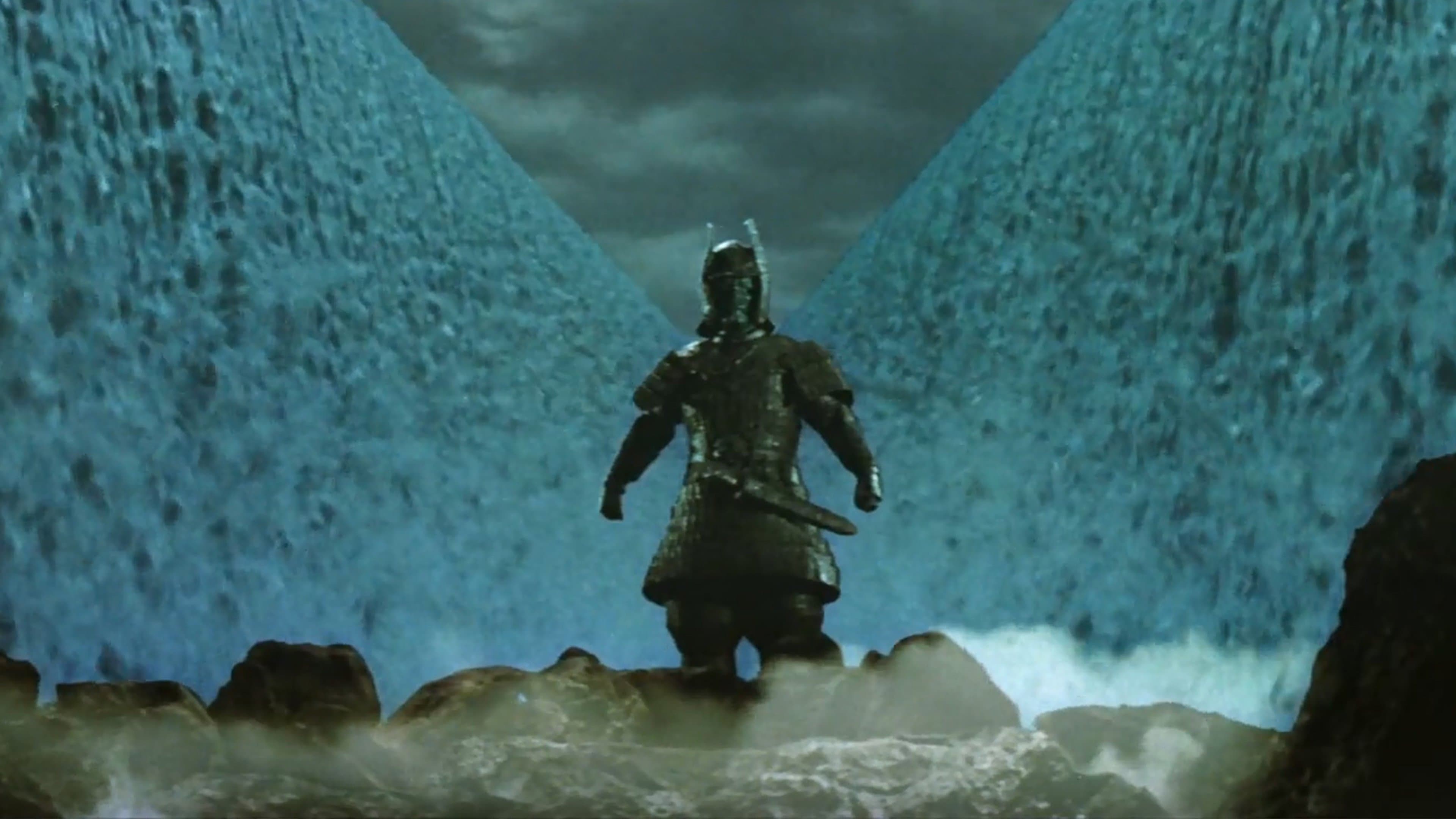 Backdrop of Return of Giant Majin