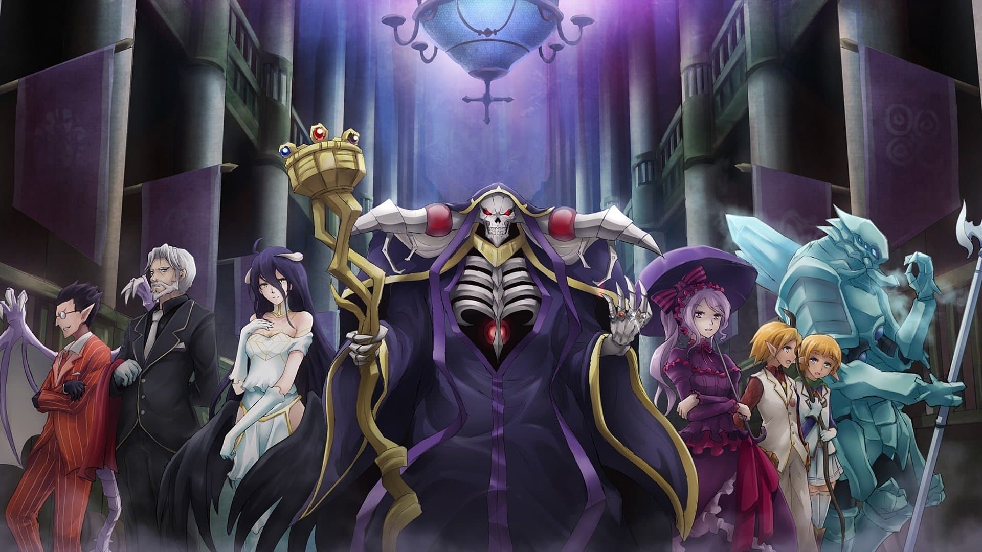 Backdrop of Overlord: The Undead King