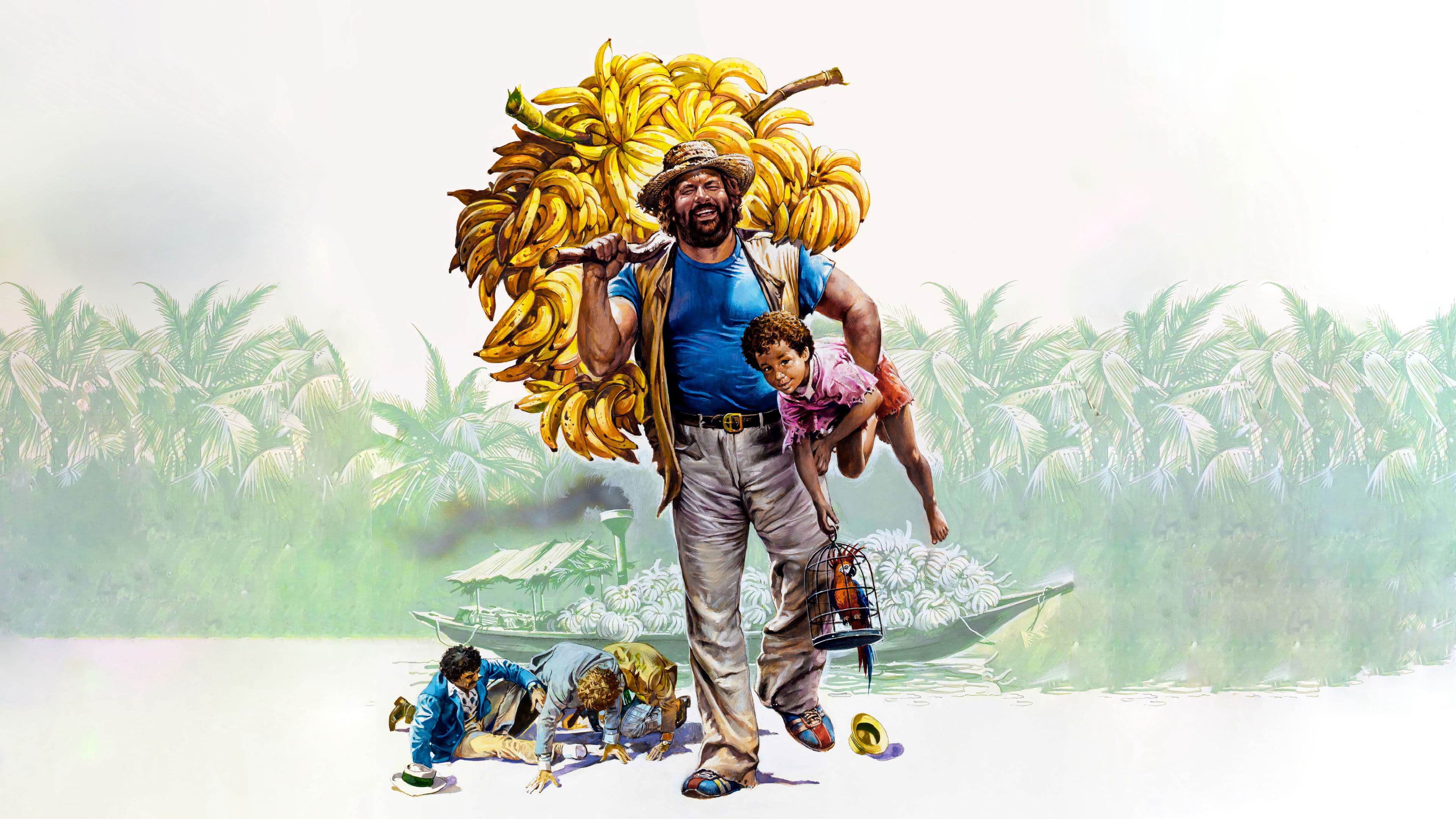 Backdrop of Banana Joe