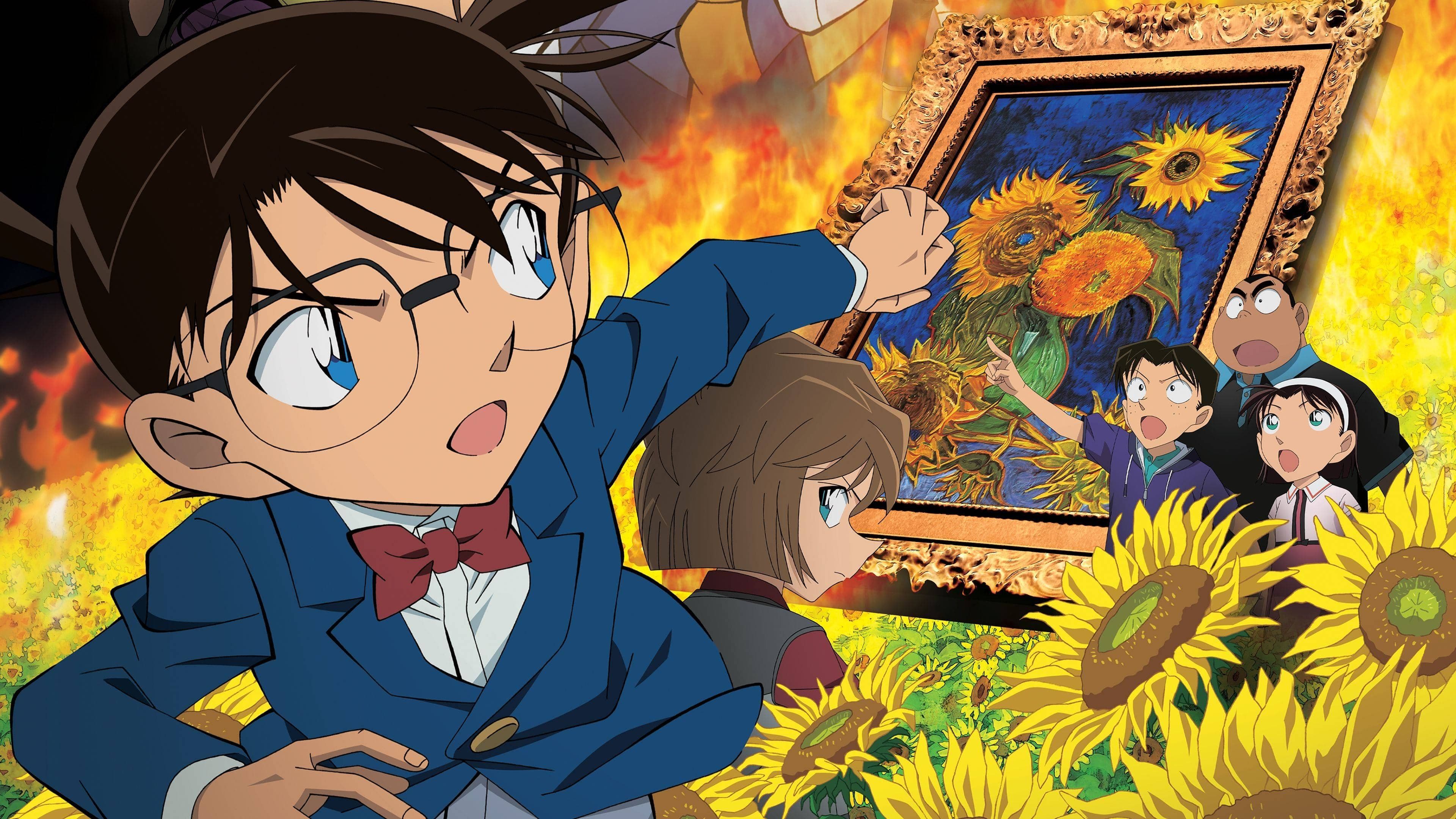 Backdrop of Detective Conan: Sunflowers of Inferno