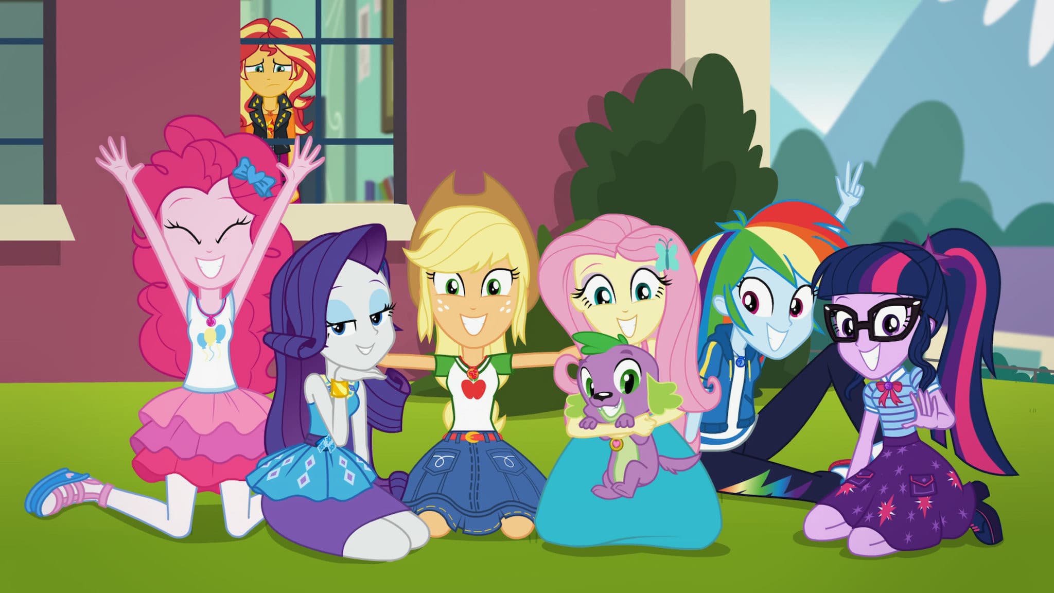 Backdrop of My Little Pony: Equestria Girls - Forgotten Friendship