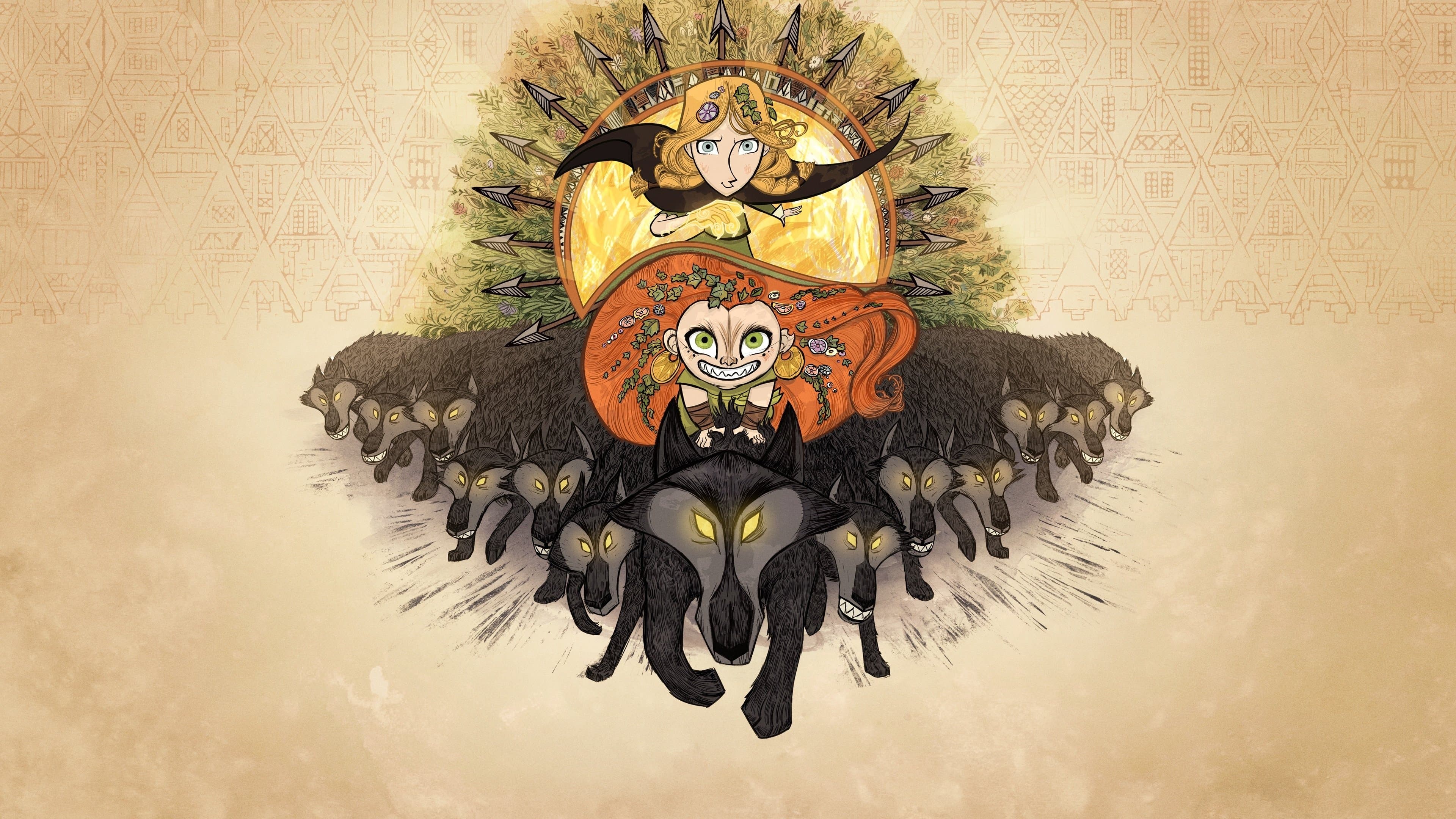 Backdrop of Wolfwalkers