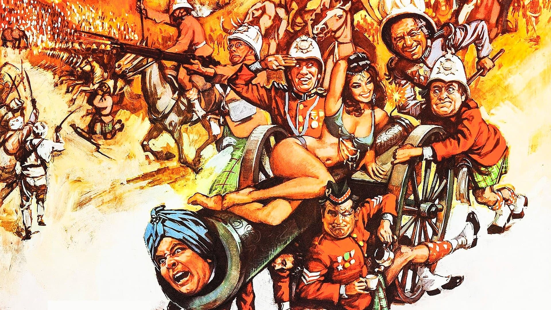 Backdrop of Carry On Up the Khyber