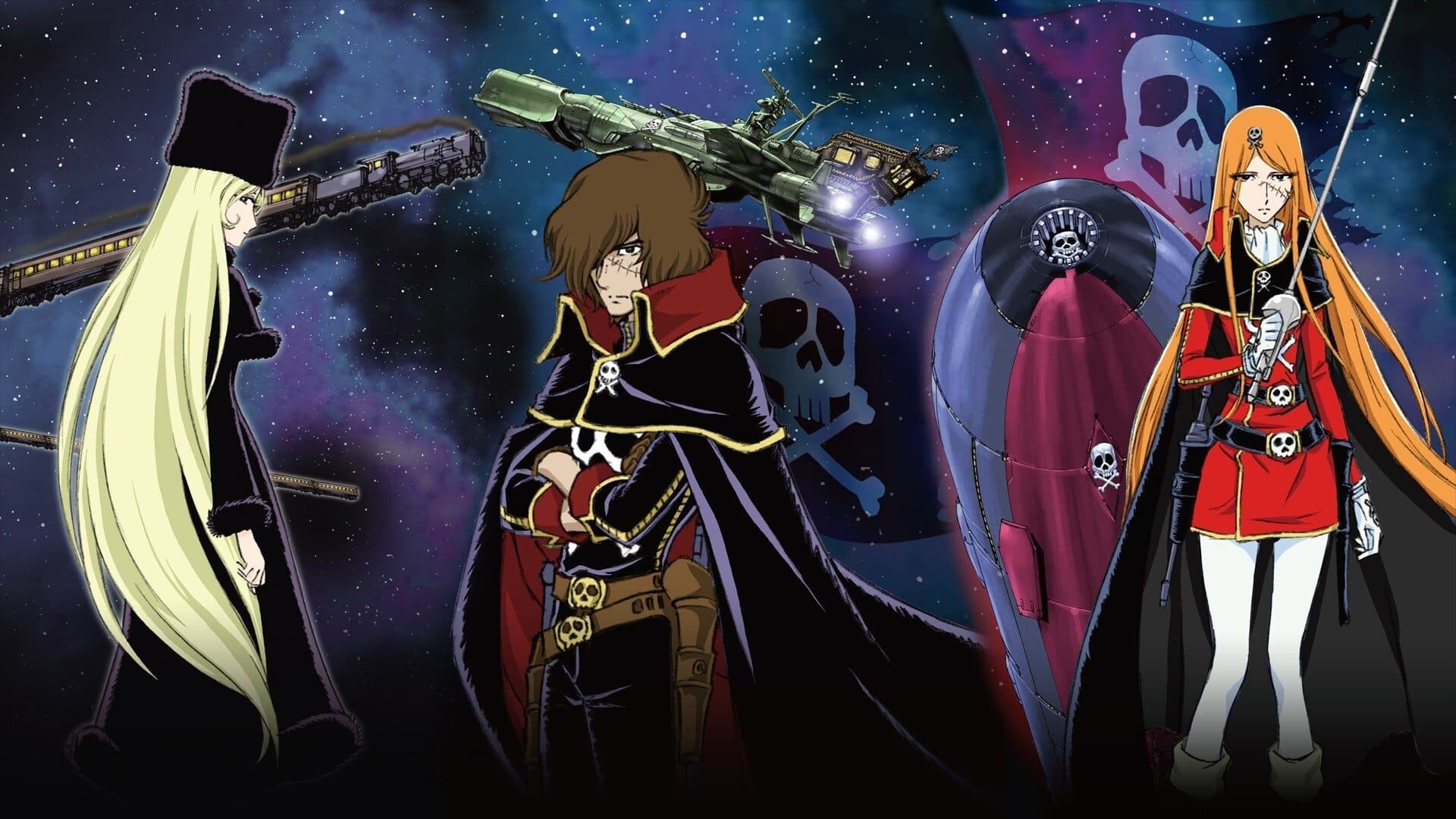 Backdrop of Galaxy Express 999: Claire of Glass