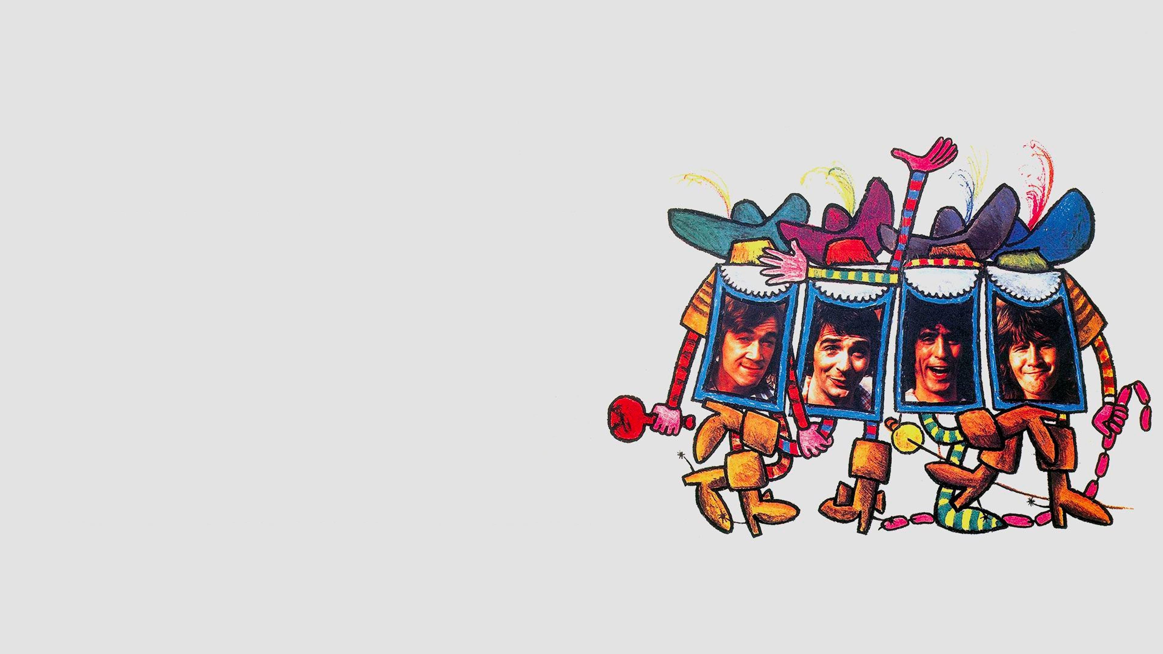 Backdrop of The Four Charlots Musketeers