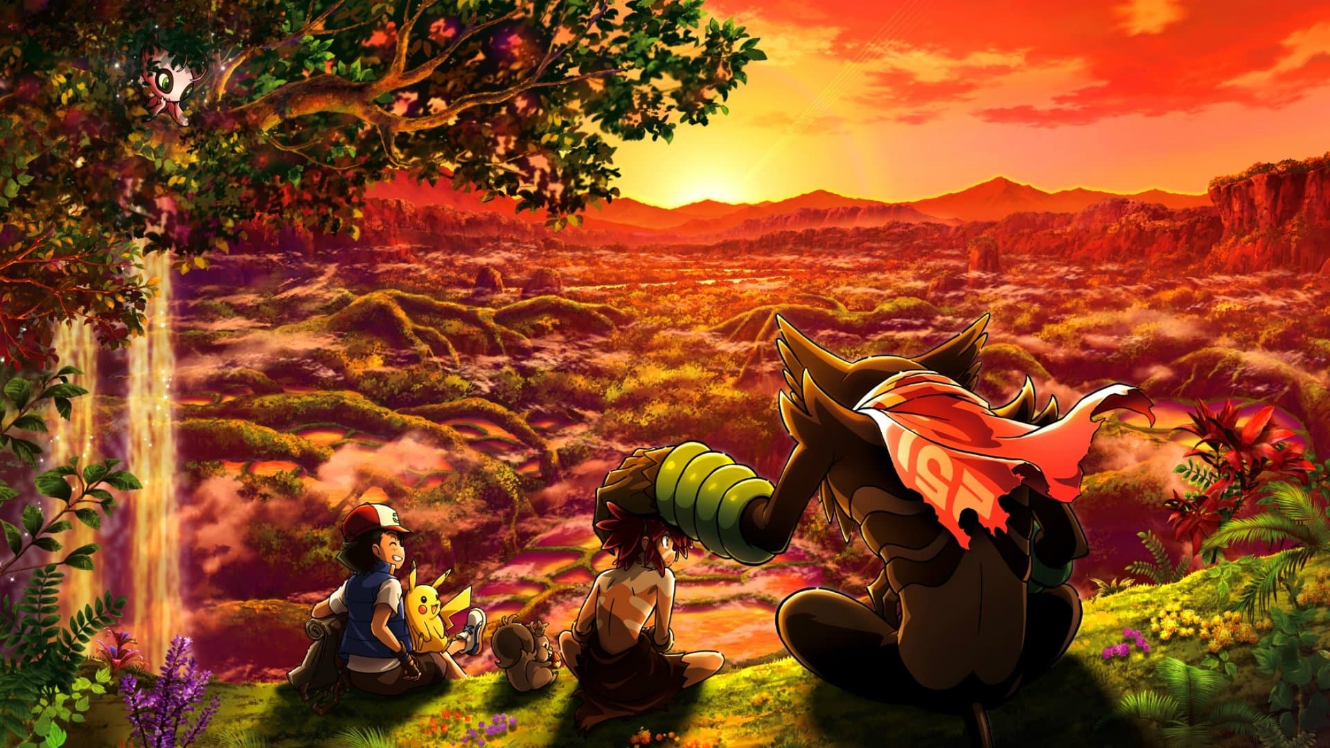 Backdrop of Pokémon the Movie: Secrets of the Jungle