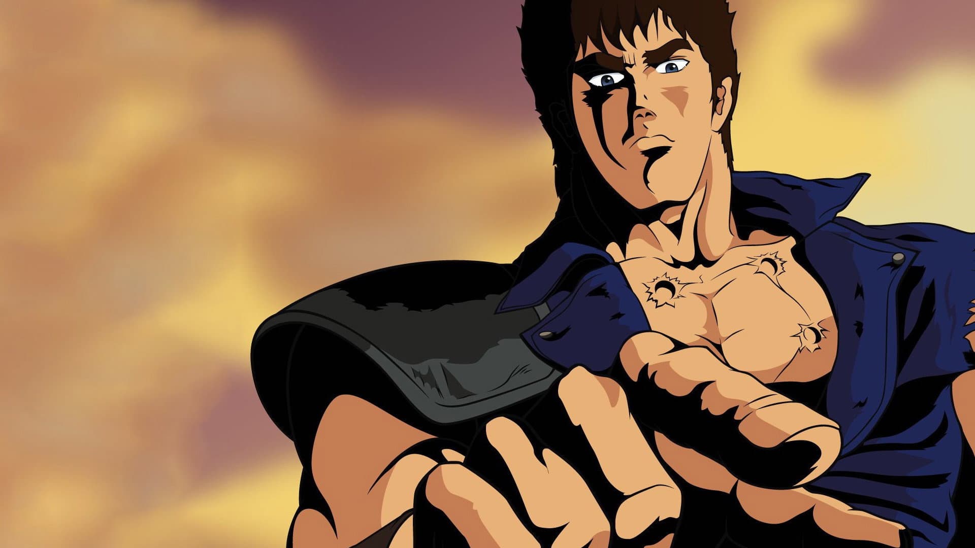 Backdrop of Fist of the North Star