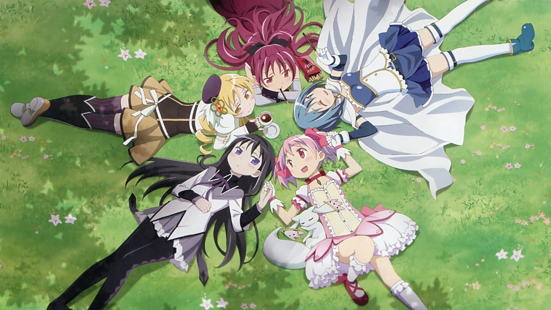 Backdrop of Puella Magi Madoka Magica the Movie Part I: Beginnings