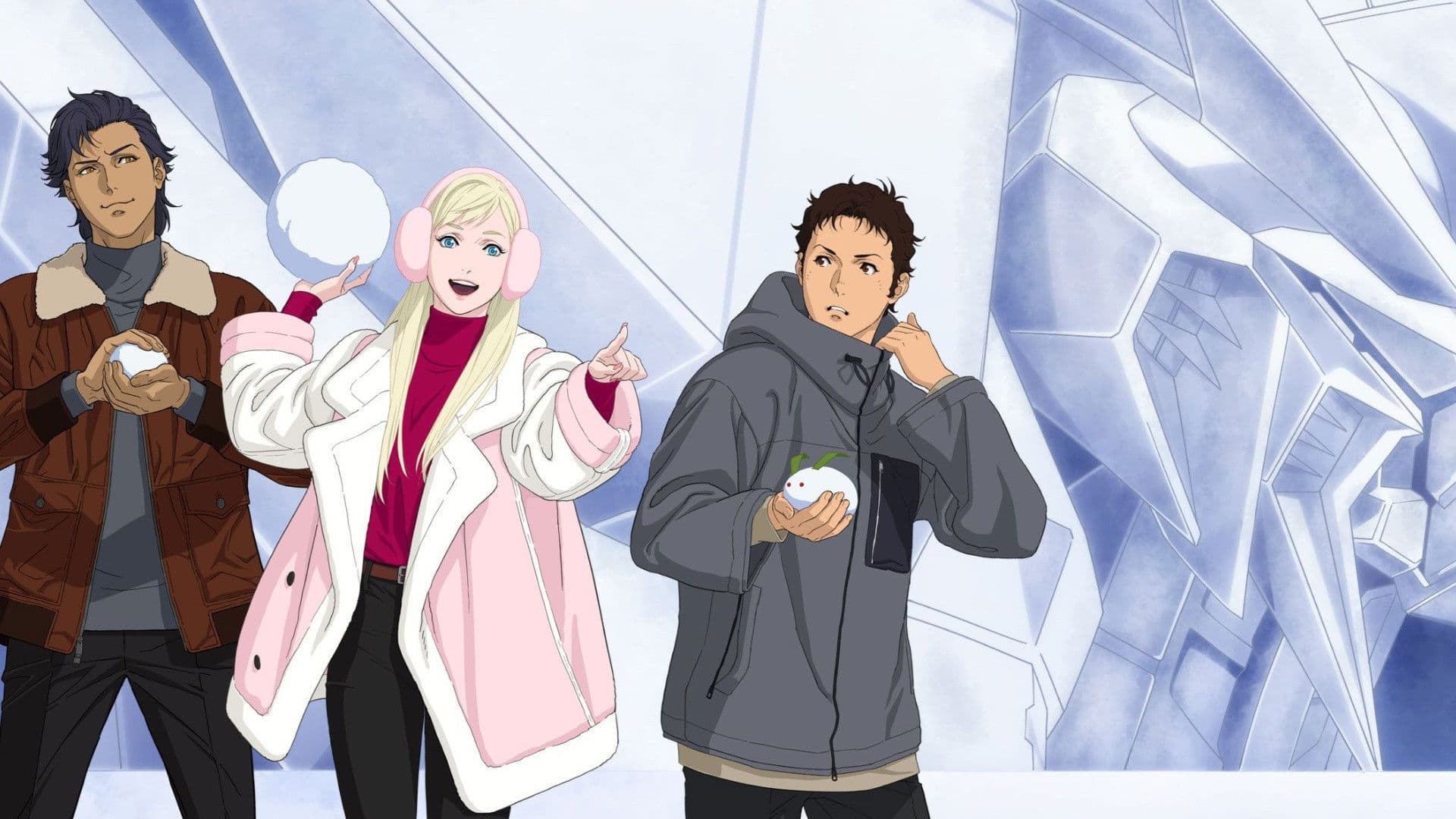 Backdrop of MOBILE SUIT GUNDAM HATHAWAY The Sorcery of Nymph Circe