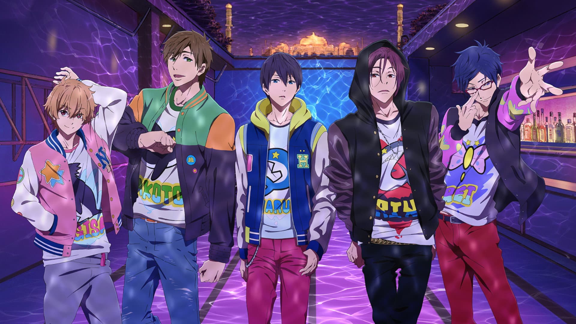 Backdrop of Free! Collection