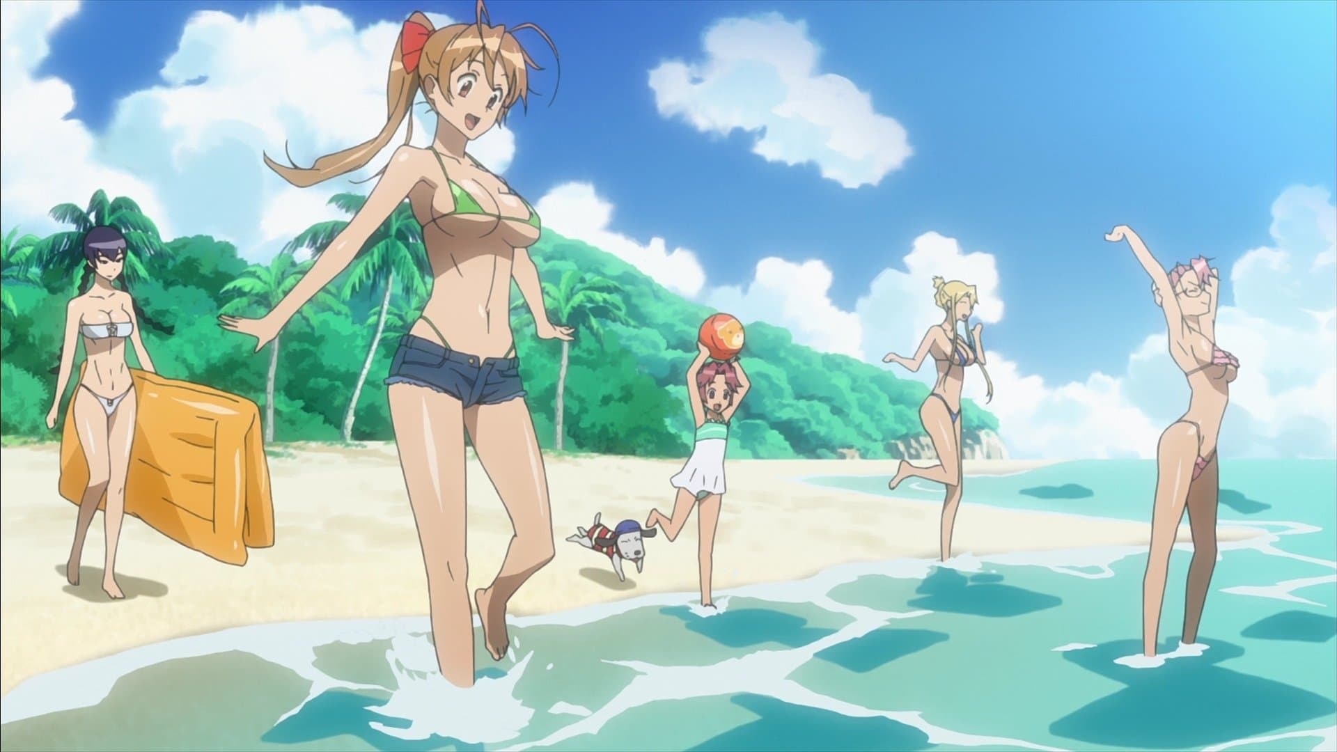 Backdrop of High School of the Dead: Drifters of the Dead