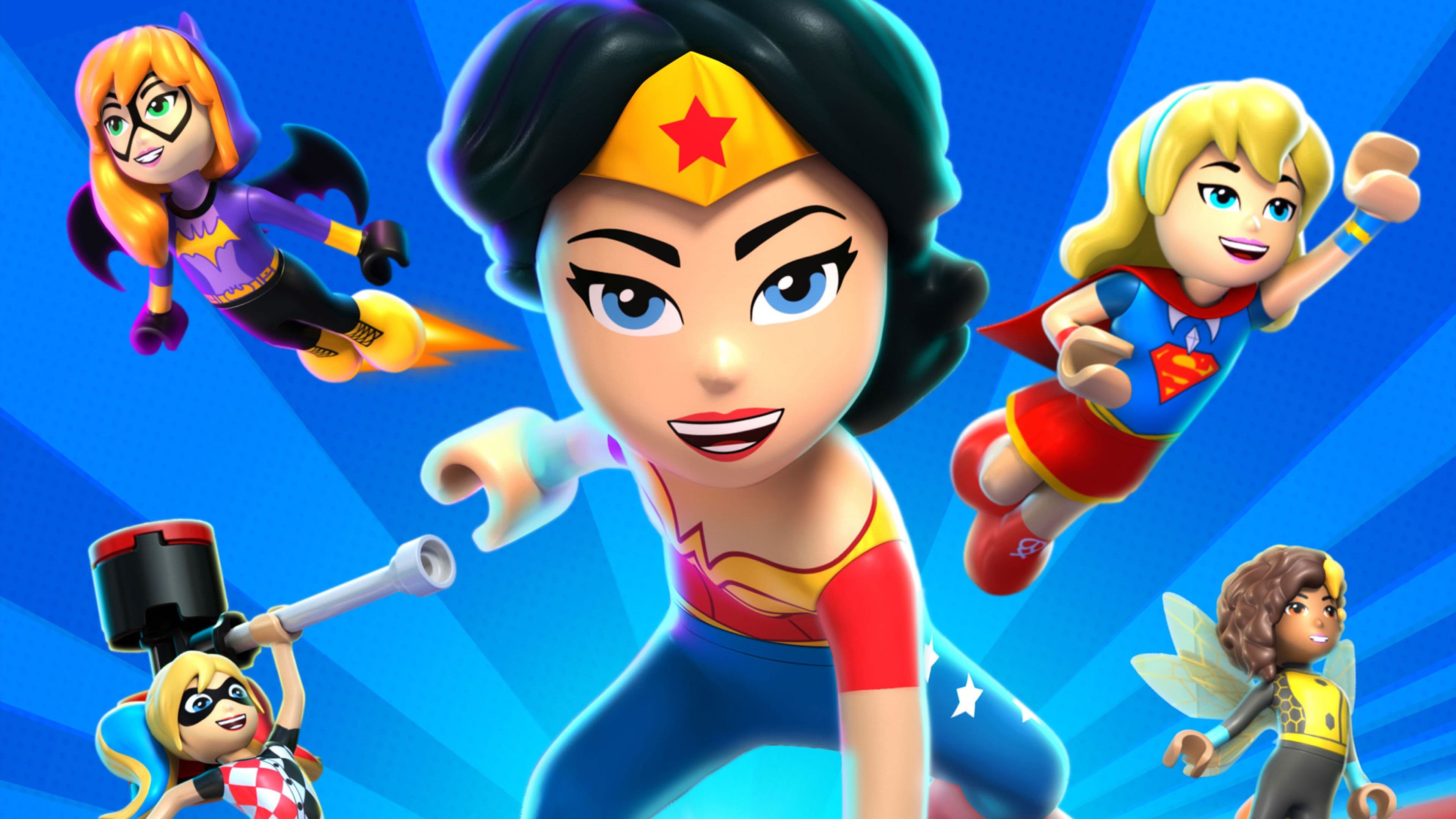 Backdrop of LEGO DC Super Hero Girls: Brain Drain