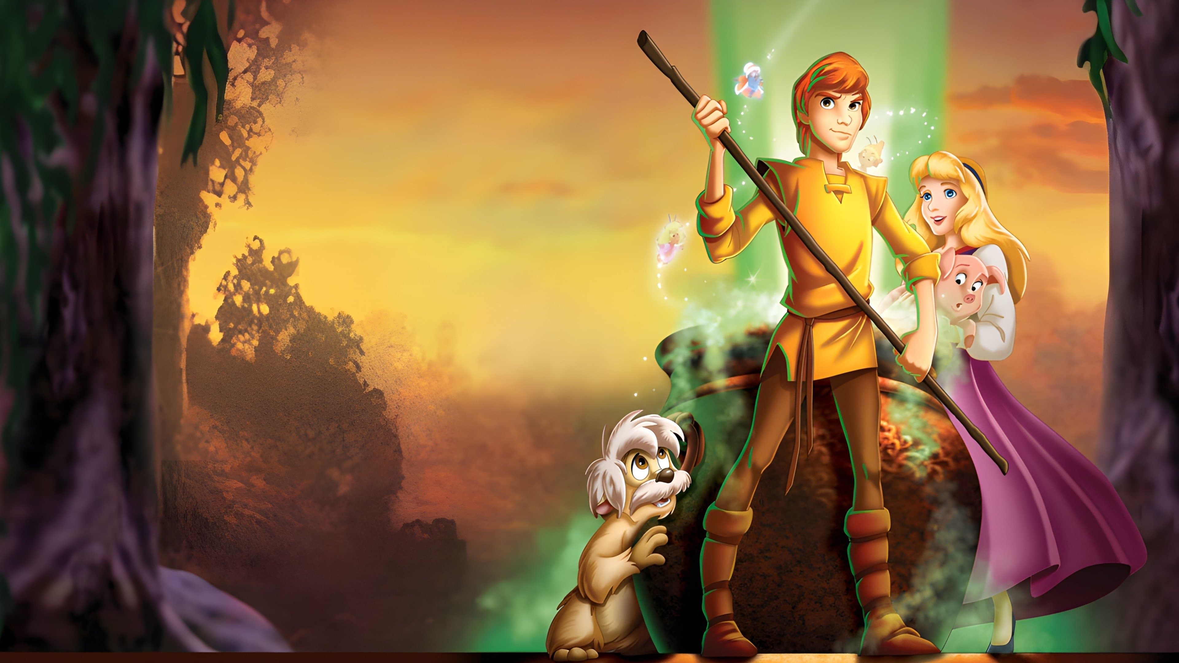 Backdrop of The Black Cauldron