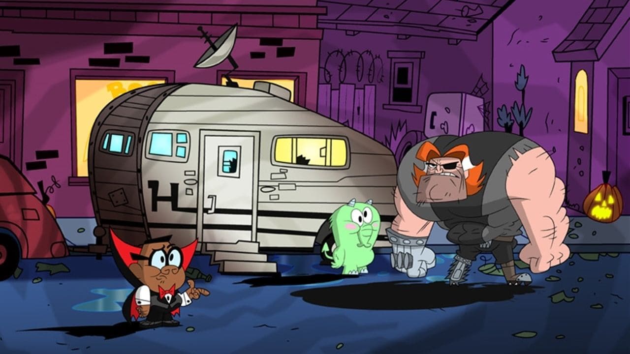 Backdrop of Underfist: Halloween Bash