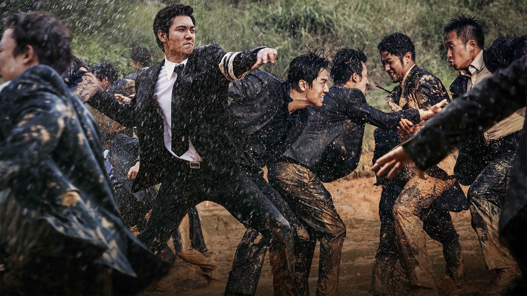 Backdrop of Gangnam Blues